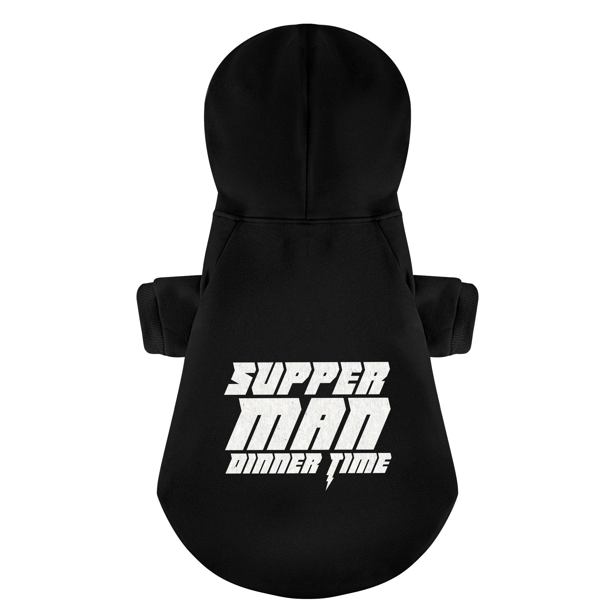 Superman French Bulldog Pet Sweatshirt for Playtime Fun-fadou