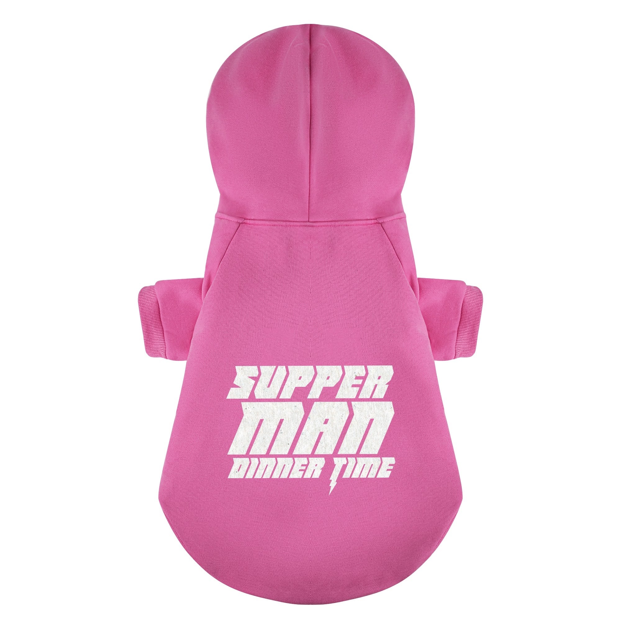 Superman French Bulldog Pet Sweatshirt for Playtime Fun-fadou