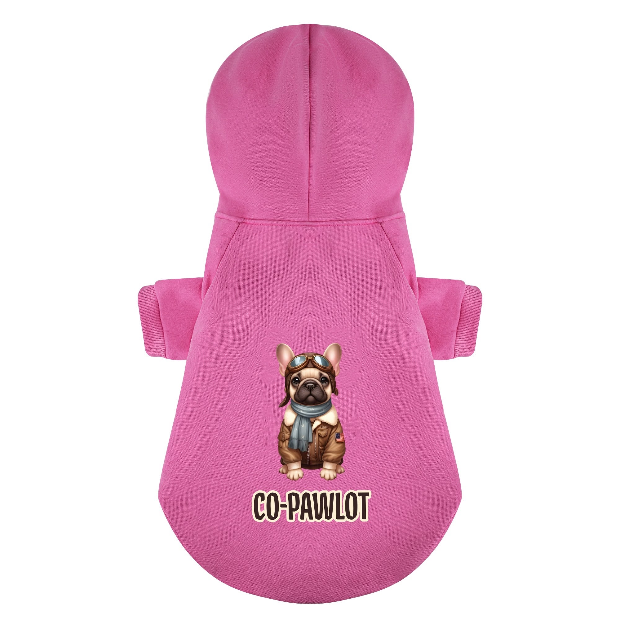 Paw French Bulldog Pet Sweatshirt for Training Sessions-fadou