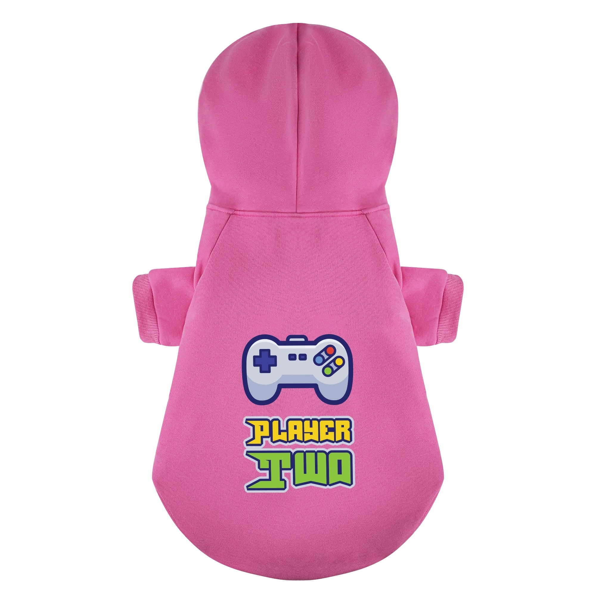 Player French Bulldog Fleece Hoodie for Outdoor Adventures-fadou
