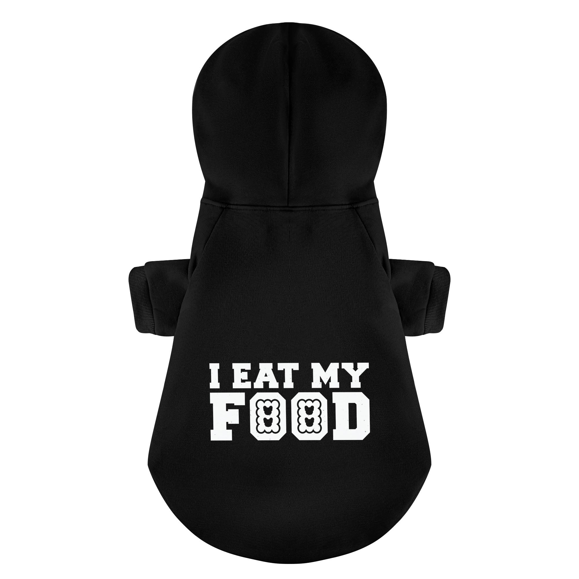 French Bulldog Stylish Fleece Hoodie for Flat-Face Breeds-fadou