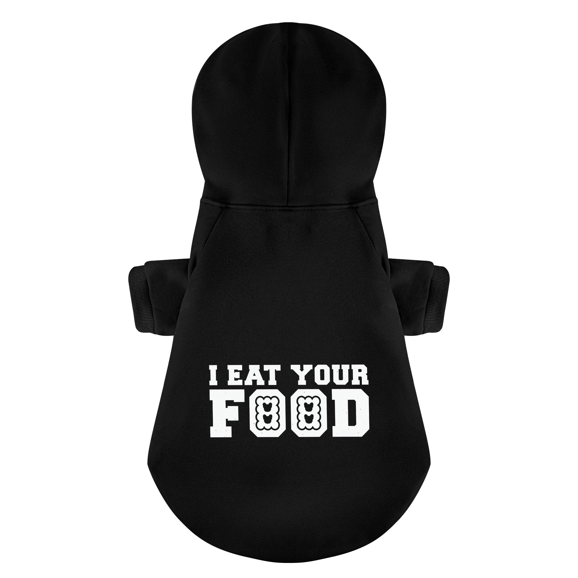 French Bulldog Stylish Fleece Hoodie for Flat-Face Breeds-fadou