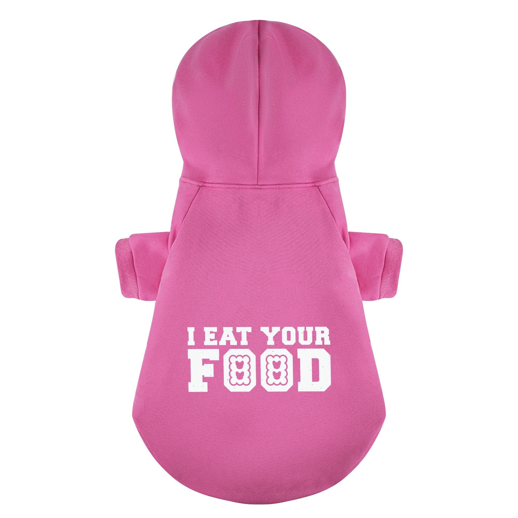 French Bulldog Stylish Fleece Hoodie for Flat-Face Breeds-fadou