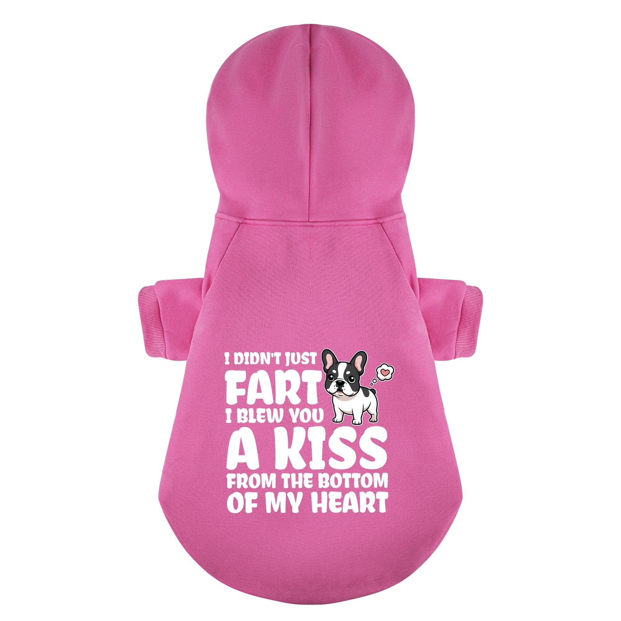 French Bulldog Personalized Cozy Hoodie for Daily Walks-fadou