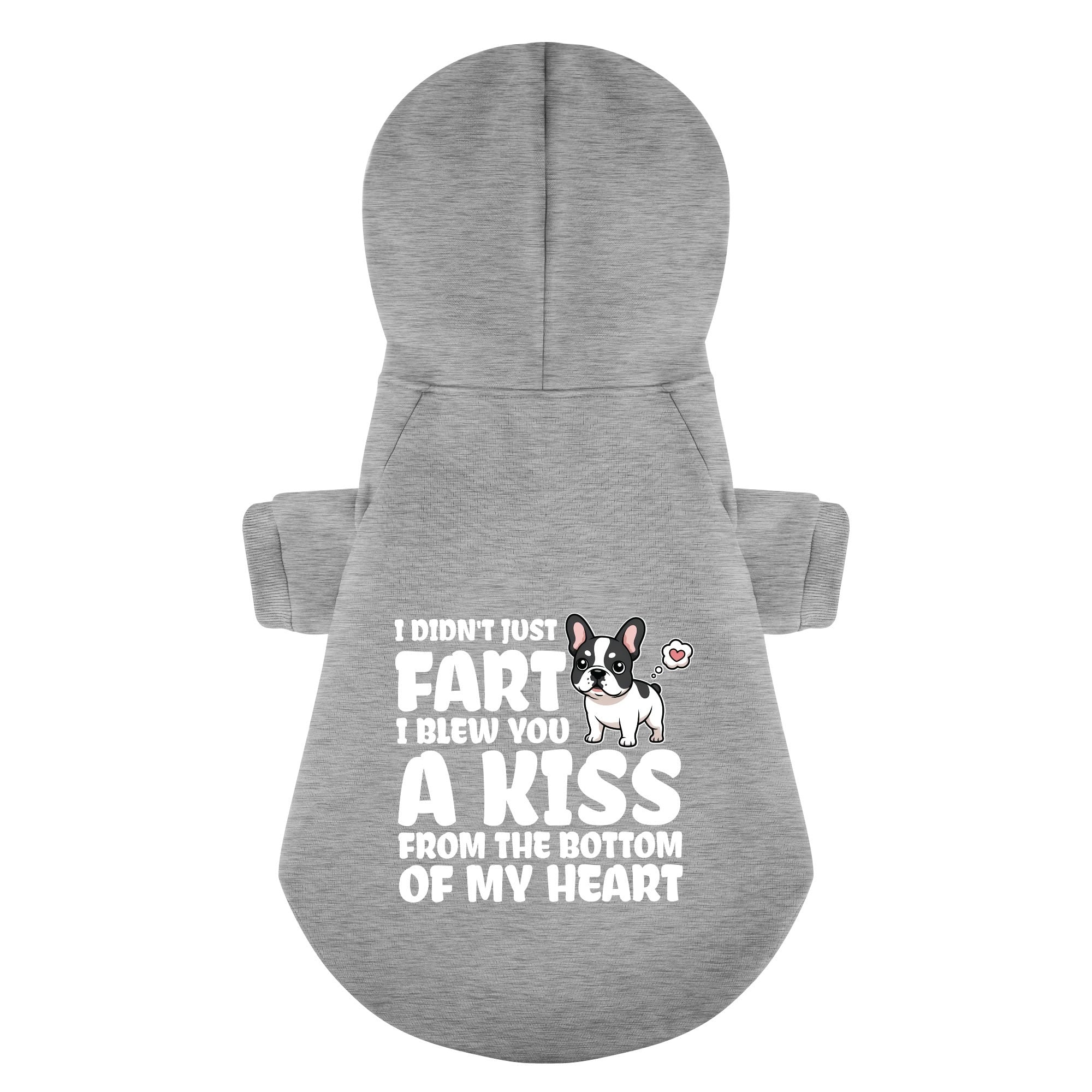 French Bulldog Personalized Cozy Hoodie for Daily Walks-fadou