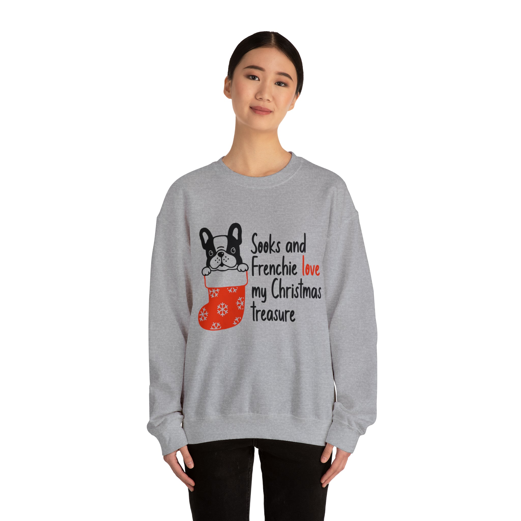 Willow French Bulldog Pet Parent Pullover for Frenchie Fans-fadou