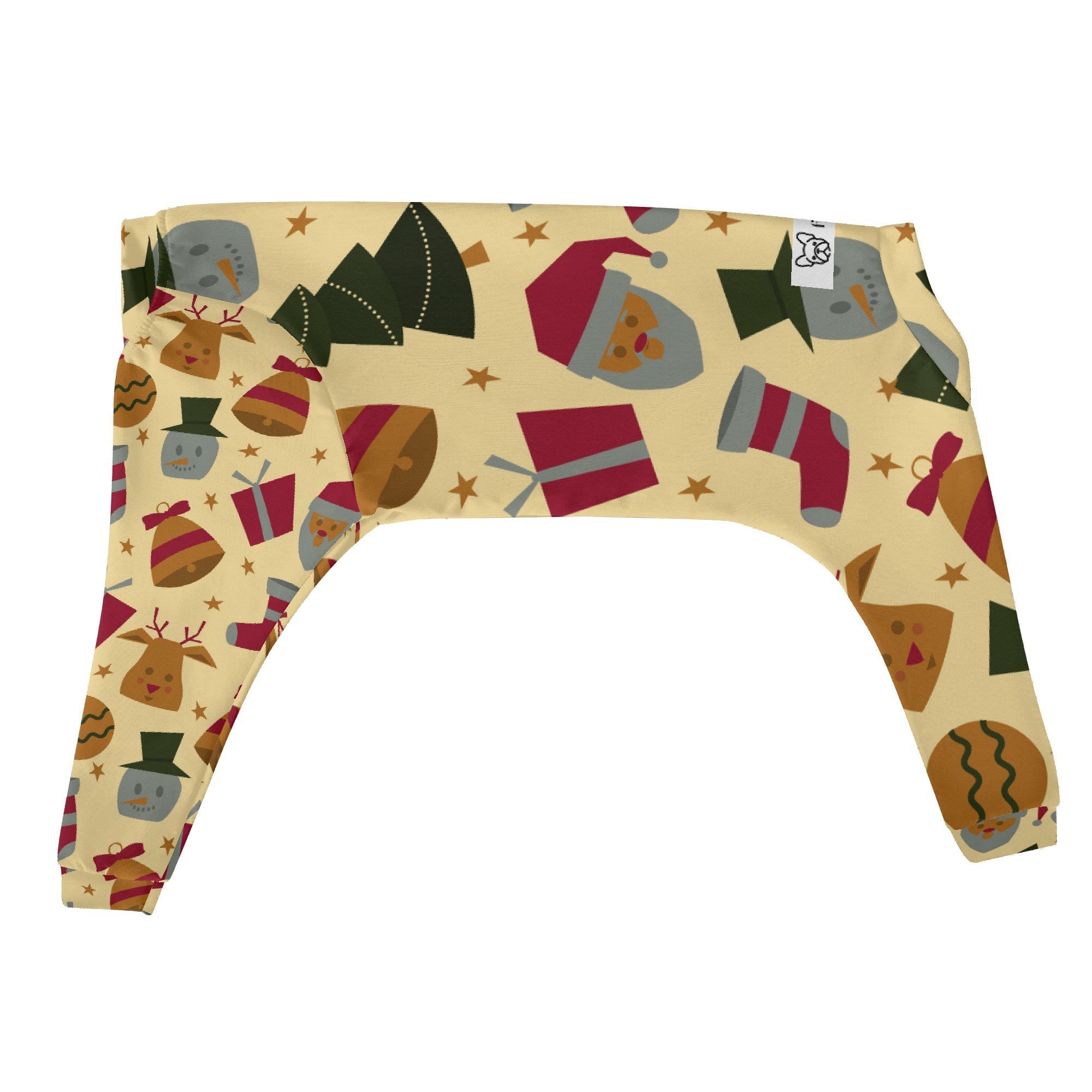 French Bulldog Christmas Dog Lounger for Short-Nosed Dogs-fadou