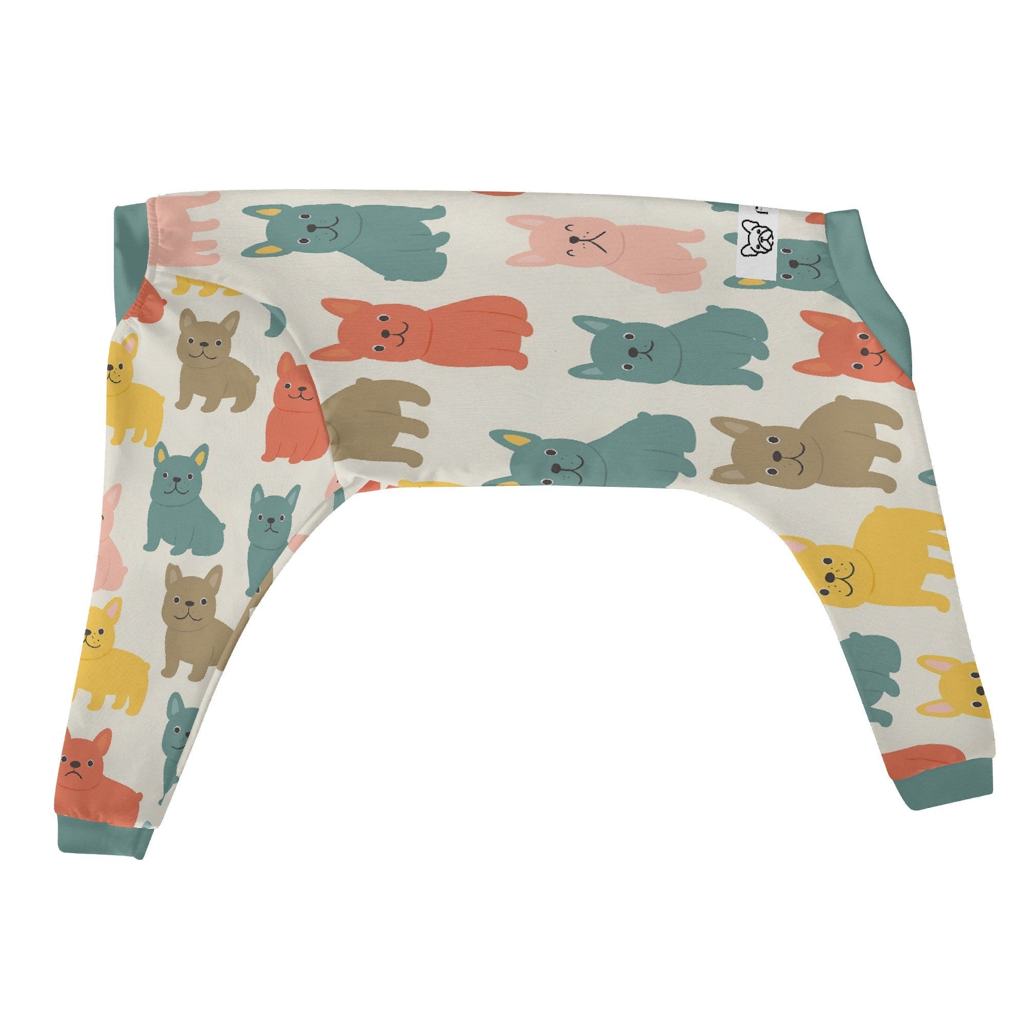 Ghost French Bulldog Cozy Sofa Bed for Short-Nosed Dogs-fadou