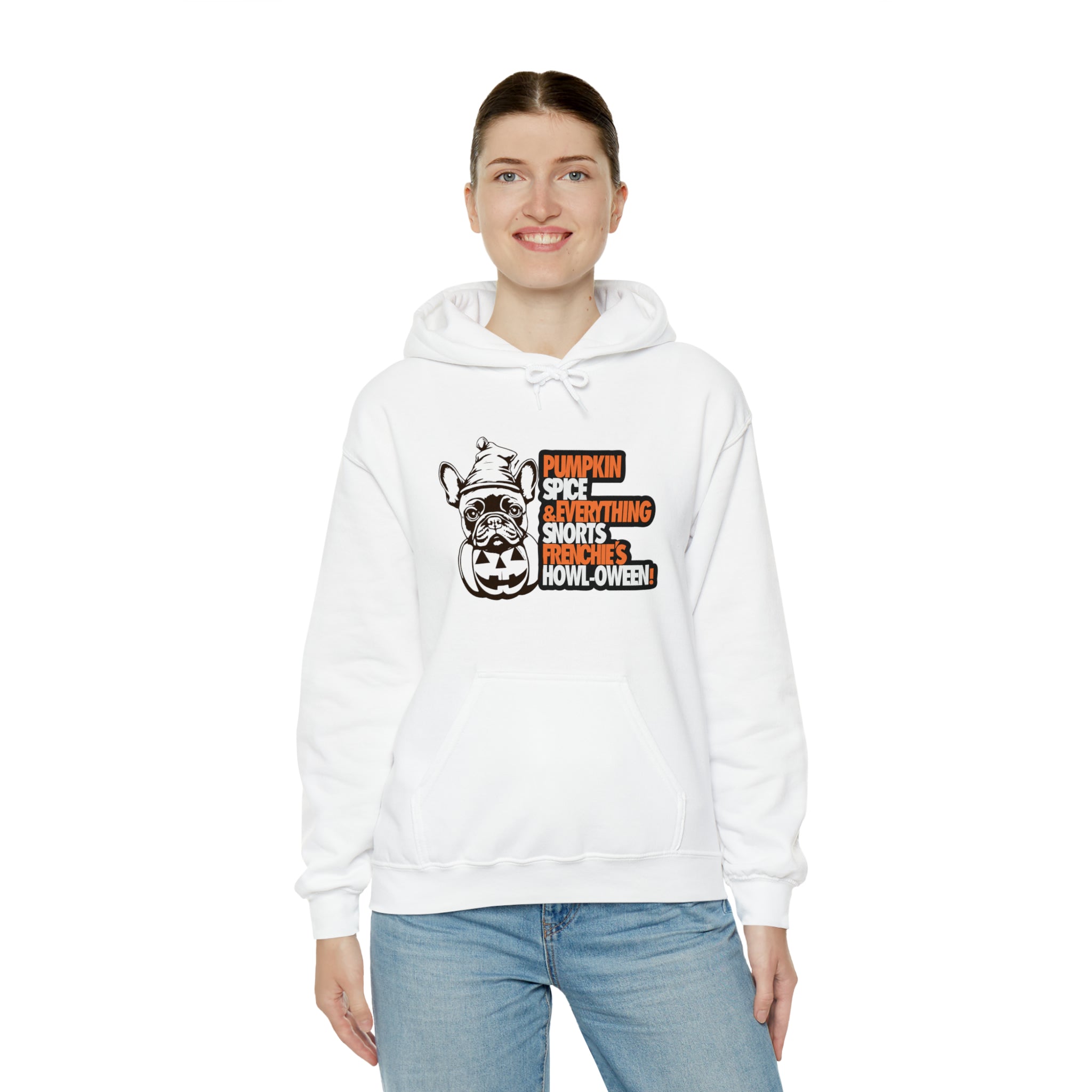 French Bulldog Halloween Dog Mom Hoodie for Pet Culture-fadou