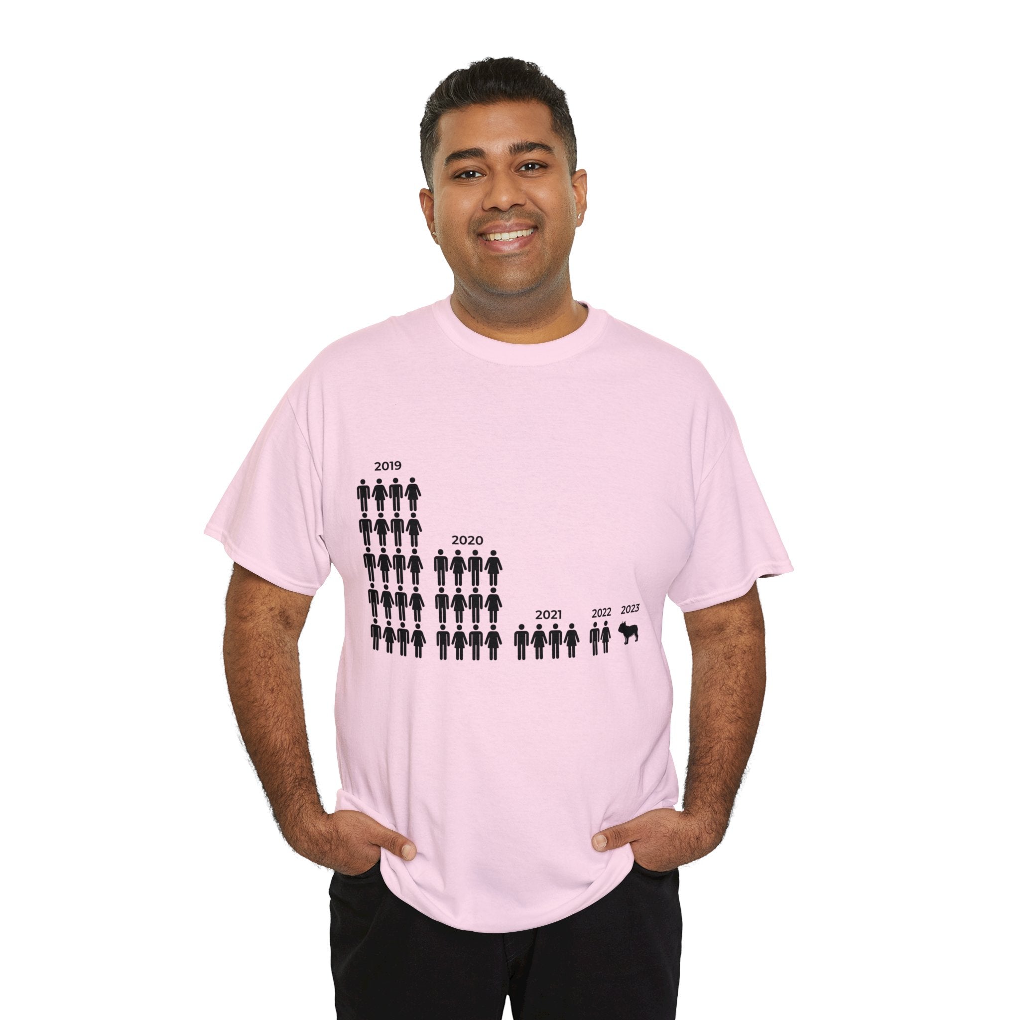 Friendship Cotton Cotton T-Shirt for Frenchie Enthusiasts-fadou