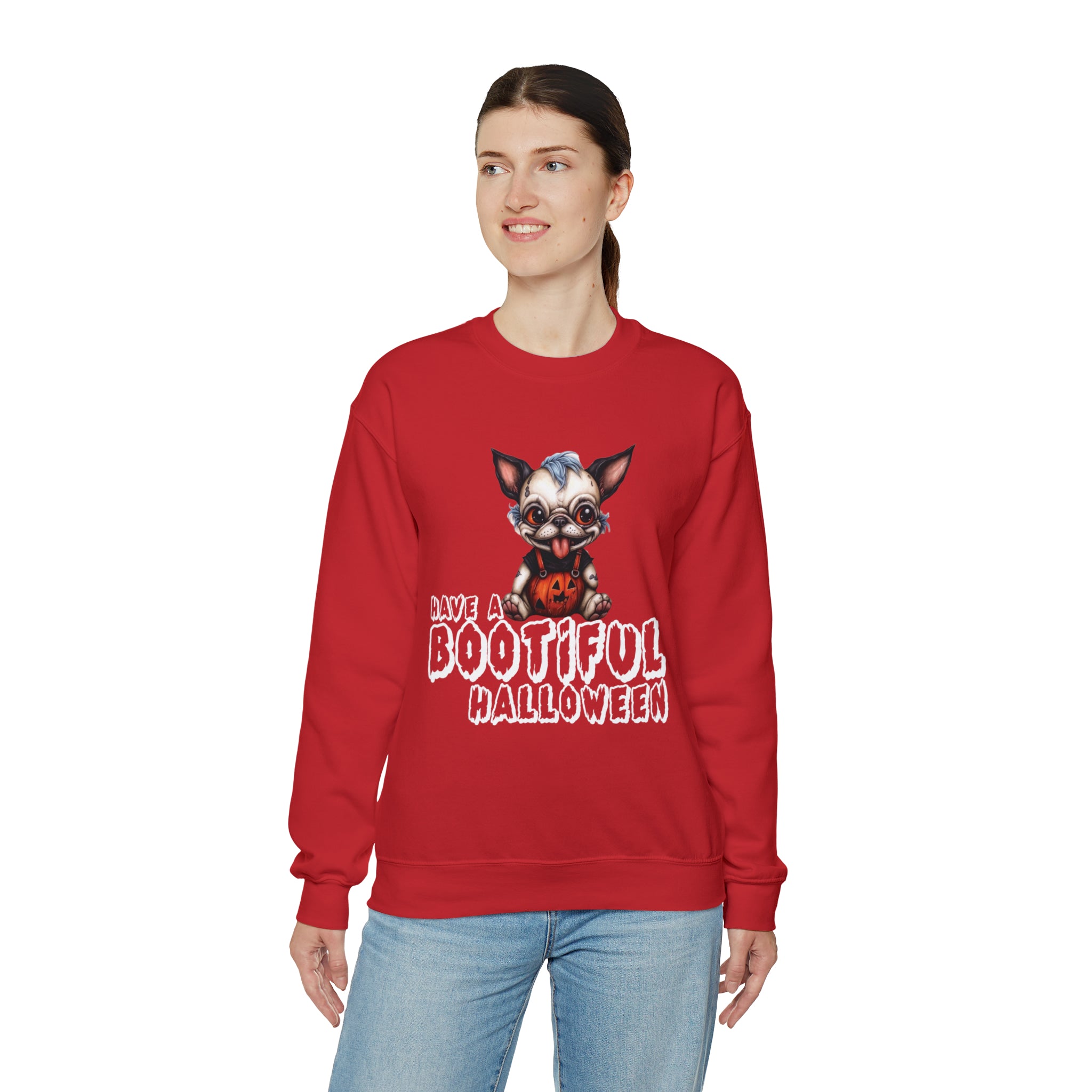 Unisex Halloween Pet Parent Pullover for Frenchie Enthusiasts-fadou