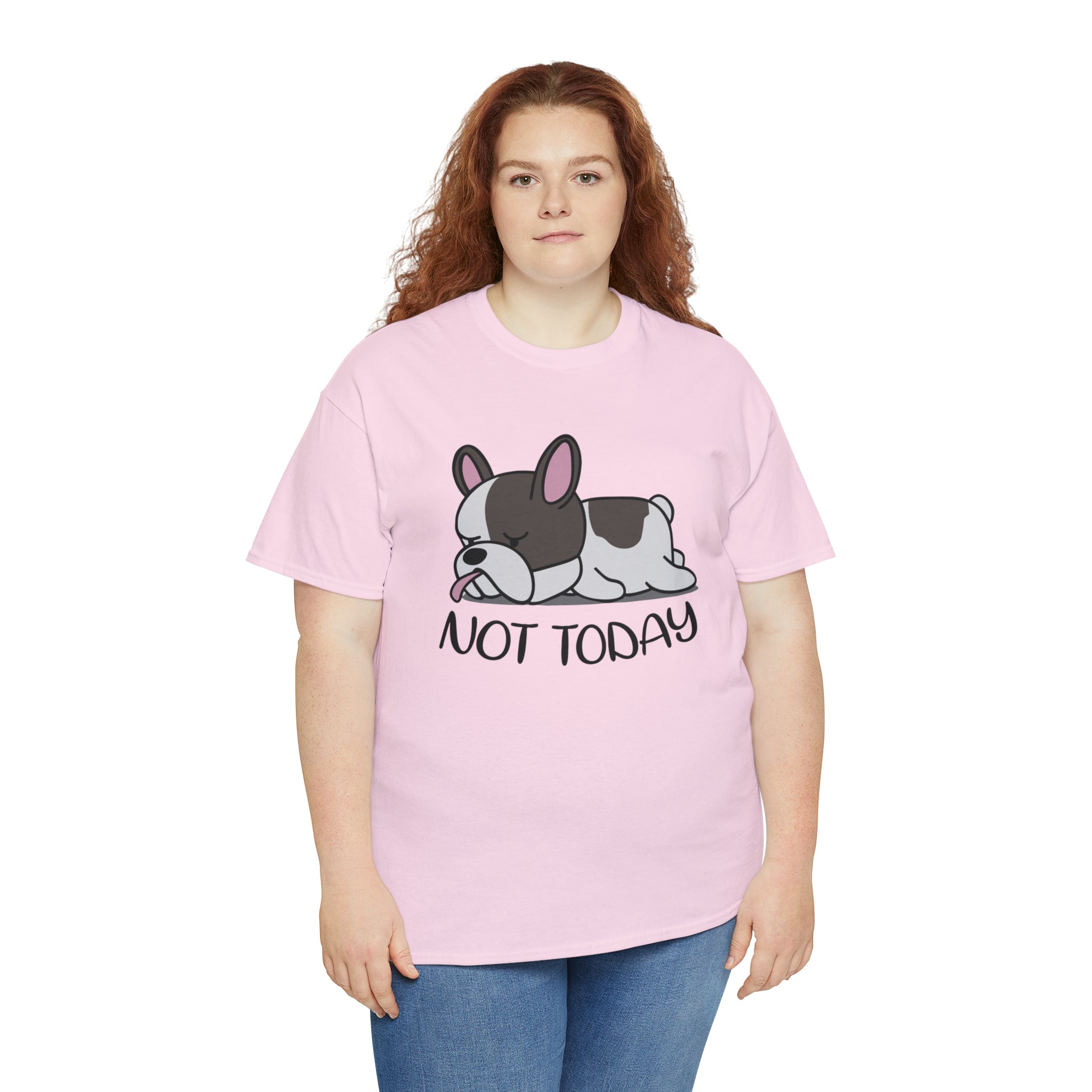 French Bulldog Cotton Cotton T-Shirt for Dog Moms & Dads-fadou