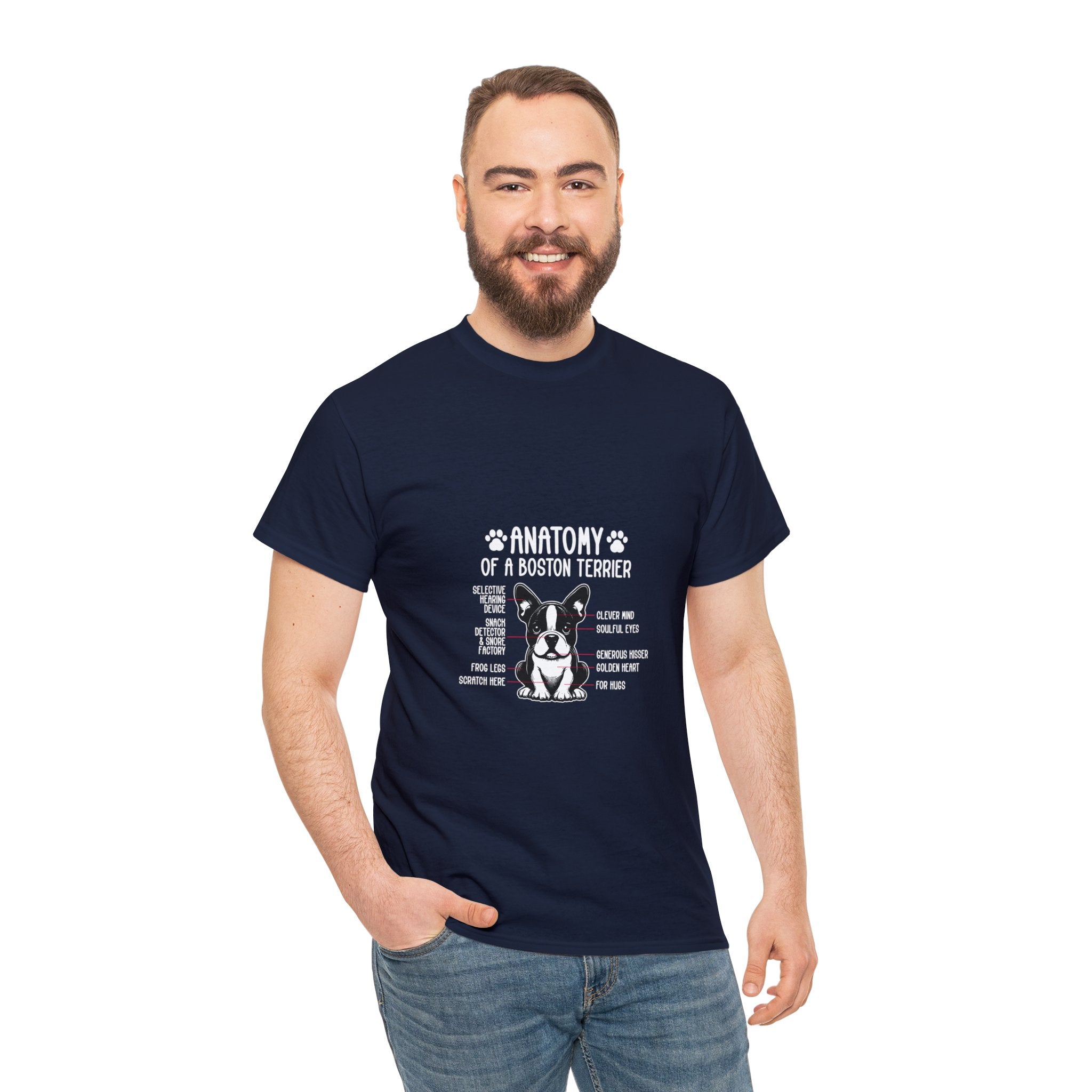 Oreo - Unisex Tshirts for Boston Terrier Lovers for Everyday Wear-fadou