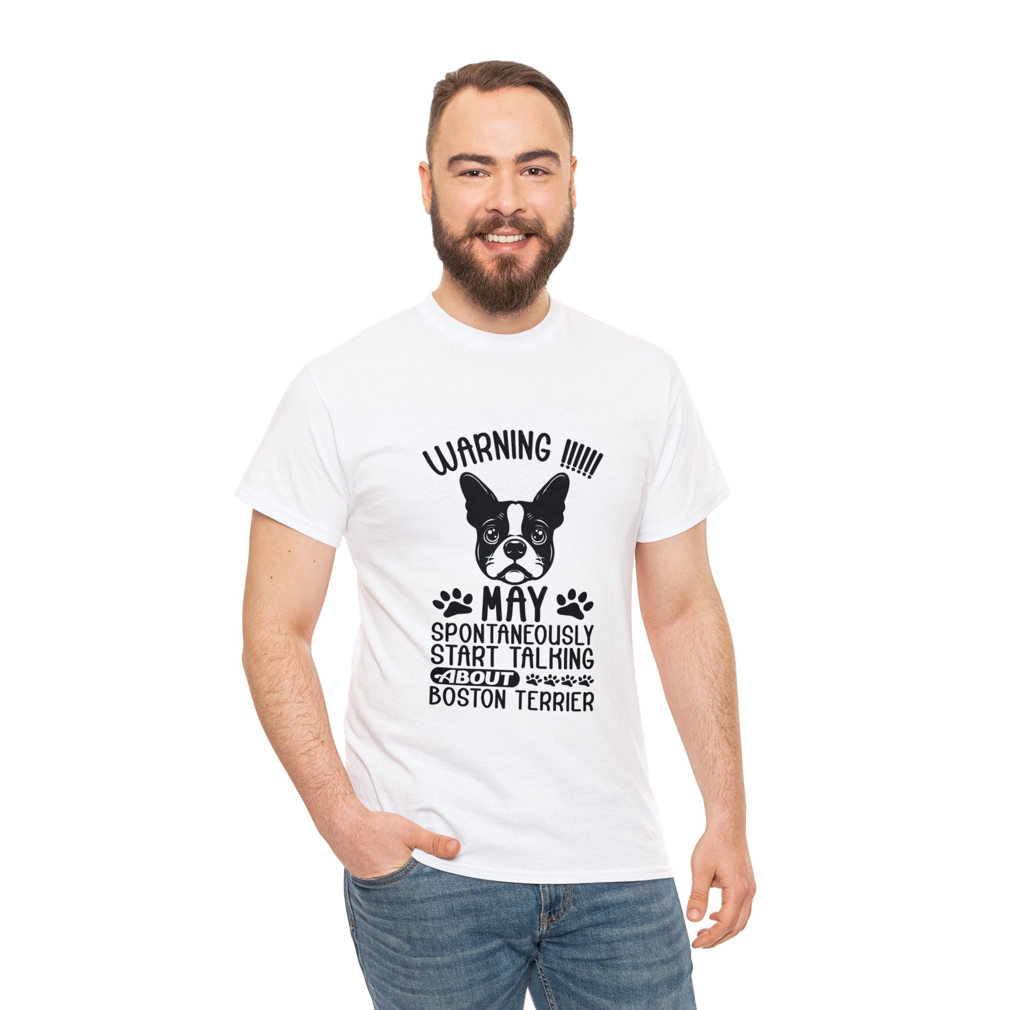 Abby - Unisex Tshirts for Boston Terrier Lovers for Dog Park Days-fadou