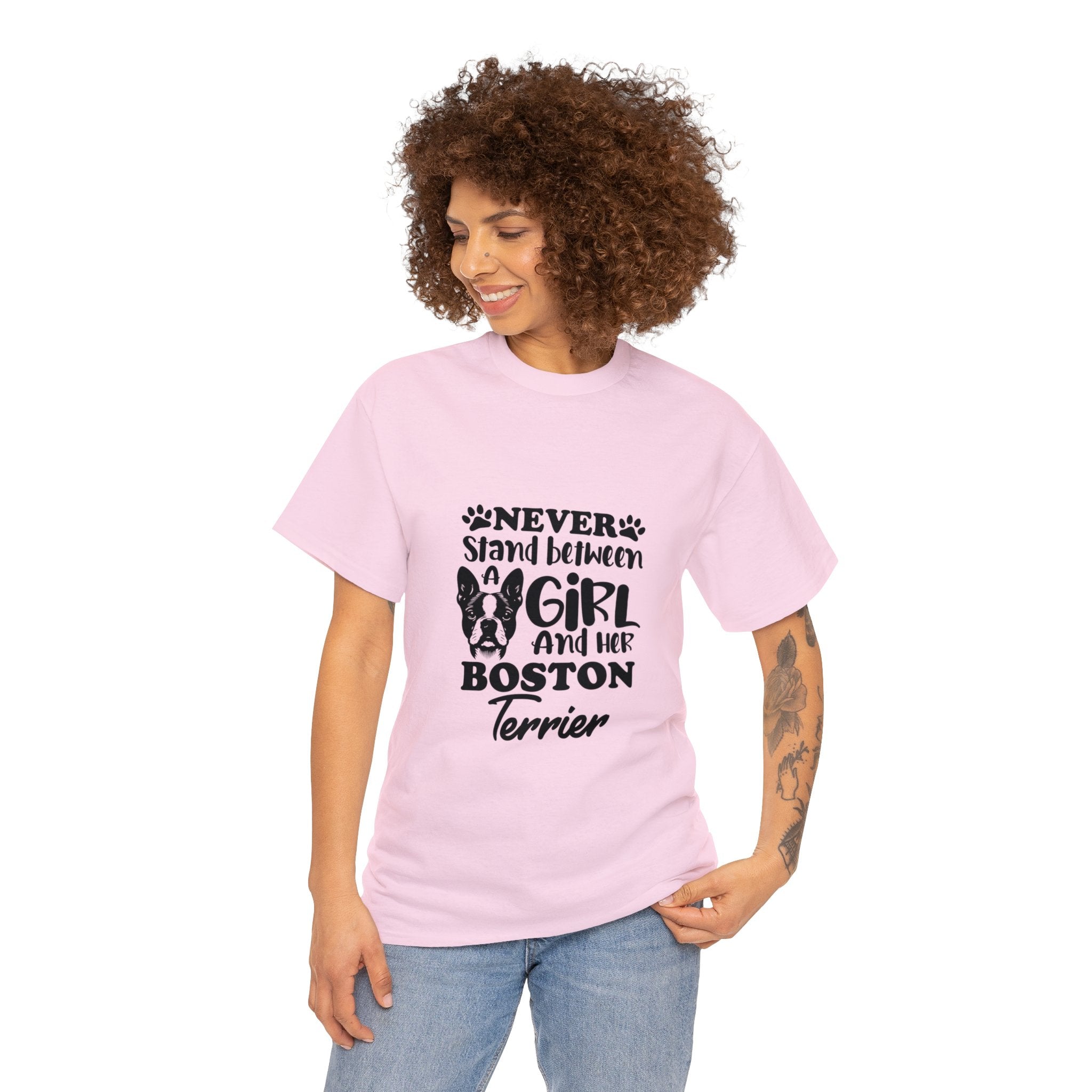 Zoey - Unisex Tshirts for Boston Terrier Lovers for Bulldog Owners-fadou