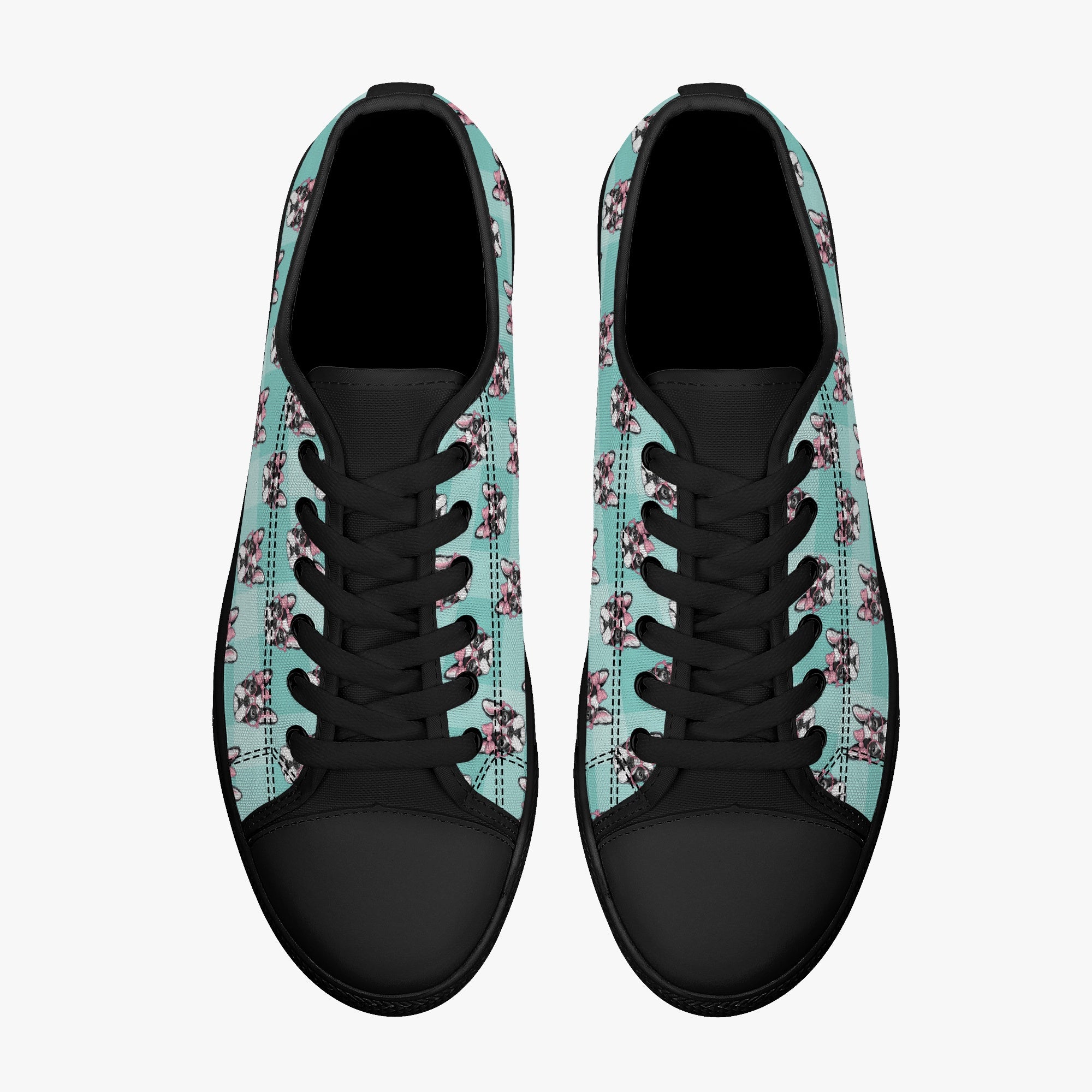 French Bulldog Casual Footwear for Frenchie Enthusiasts-fadou