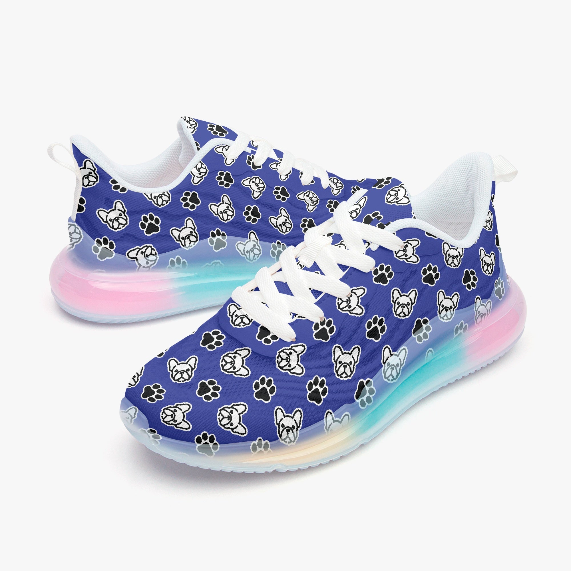 French Bulldog Lightweight High-Top Shoes for Frenchie Fans-fadou
