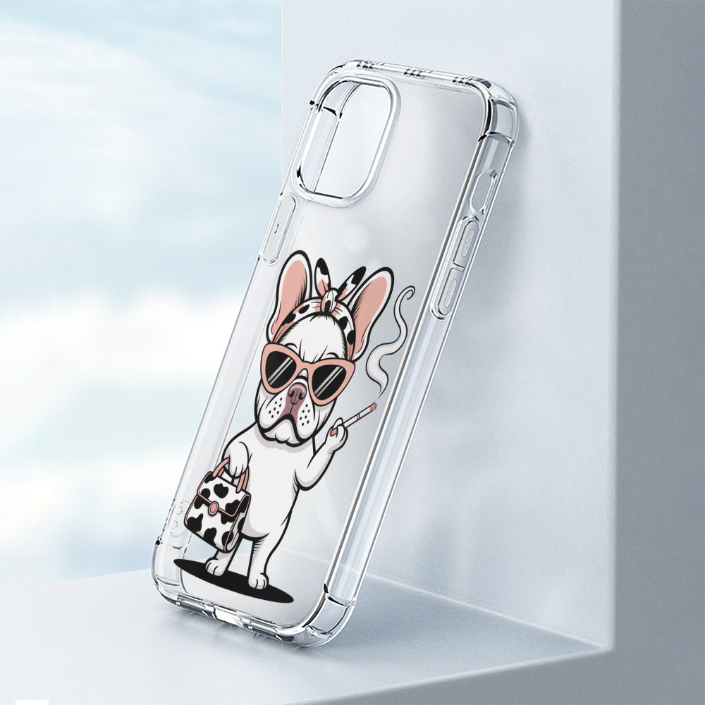 Roxy Silicone Slim Phone Shell for Frenchie Enthusiasts-fadou