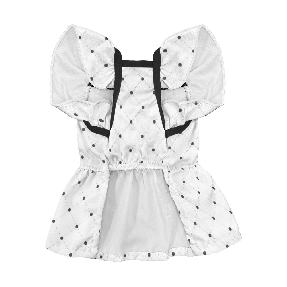 Biscuit French Bulldog Summer Dress for Outdoor Adventures-fadou