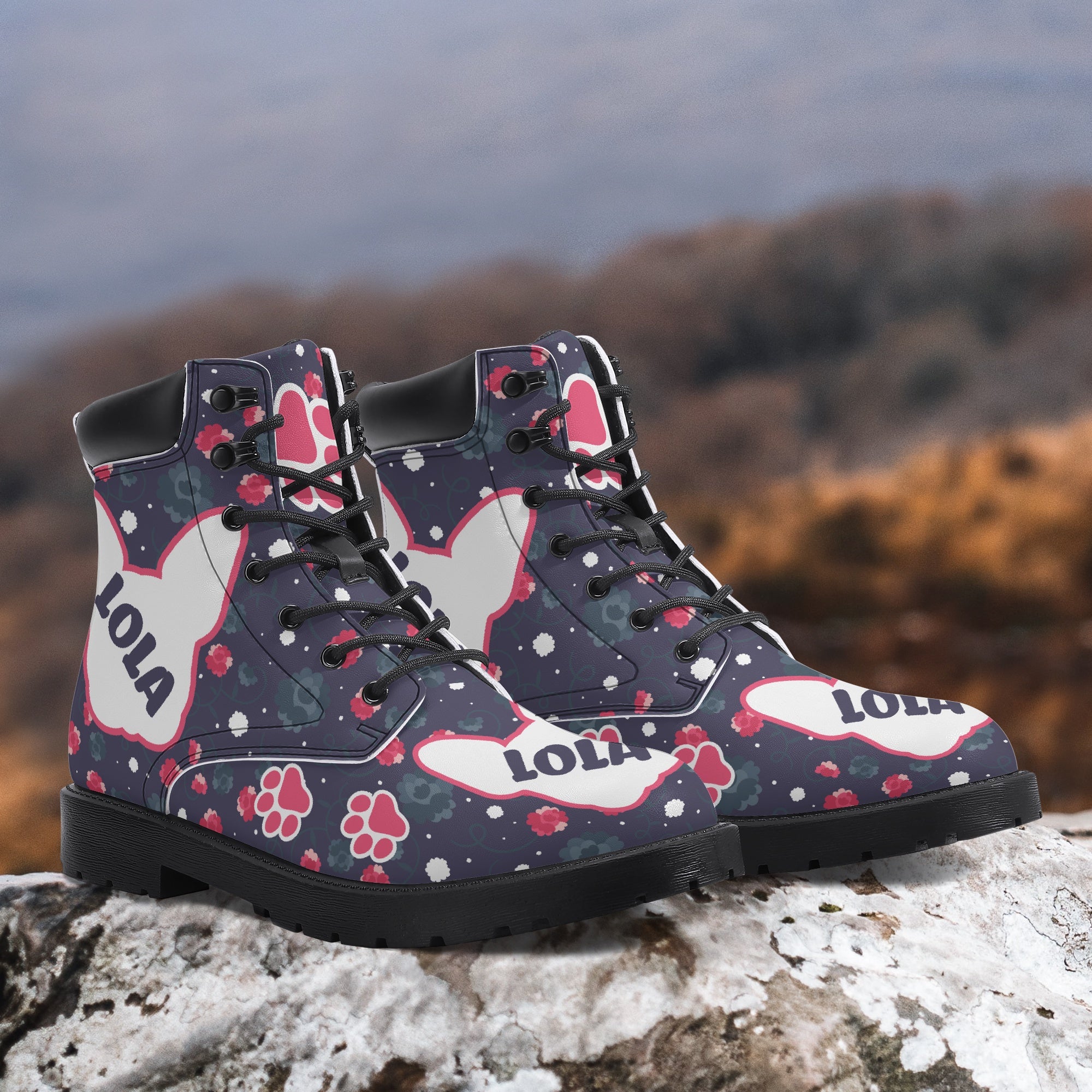 French Bulldog Personalized Fashion Boots for Frenchie Fans-fadou