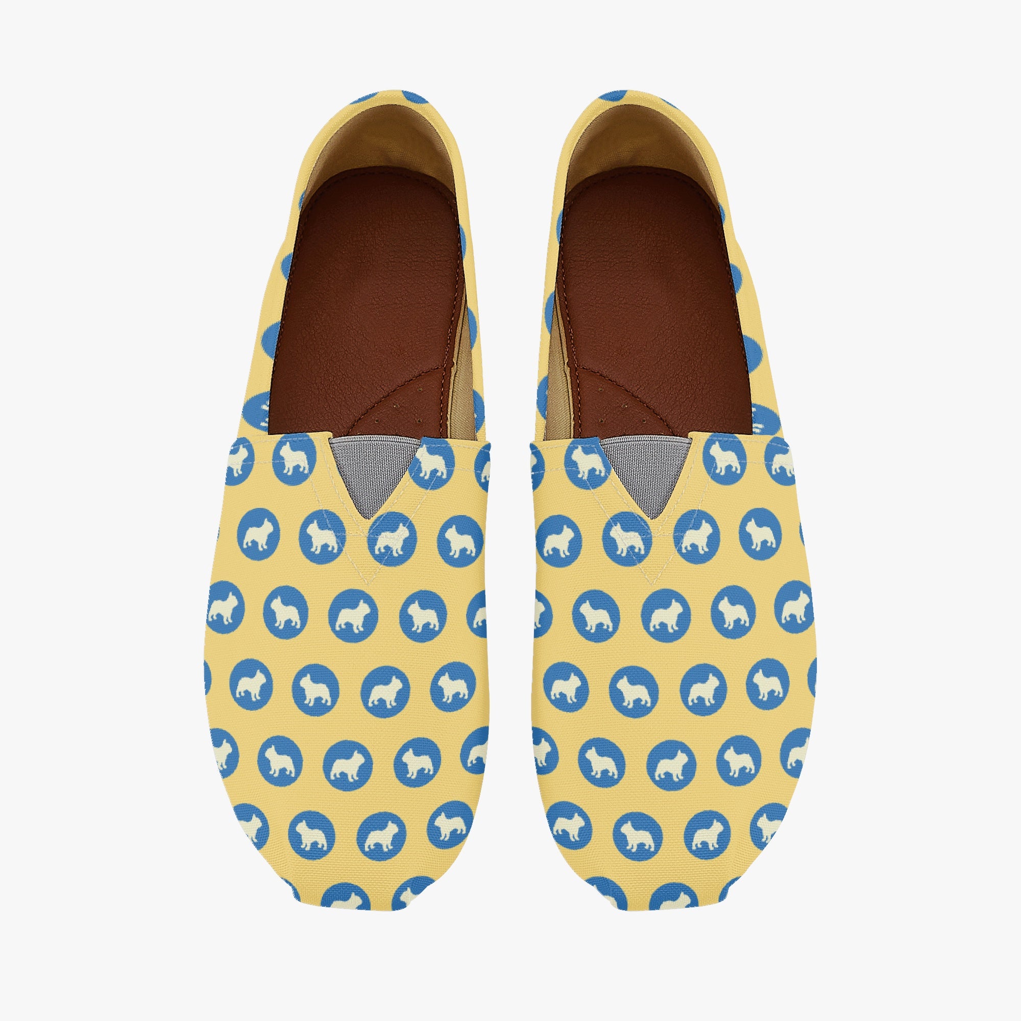 French Bulldog Casual High-Top Shoes for Dog Moms & Dads-fadou