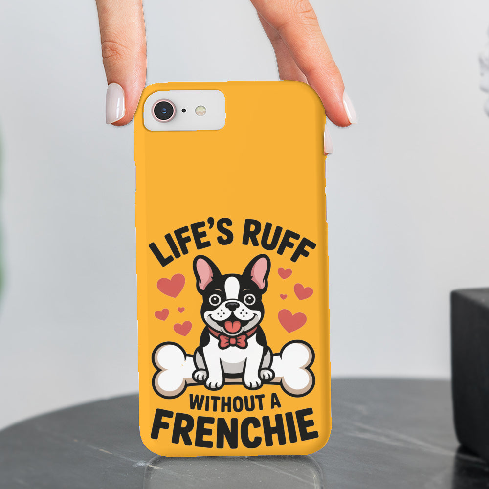 Joey Frenchie Slim Phone Shell for Frenchie Enthusiasts-fadou