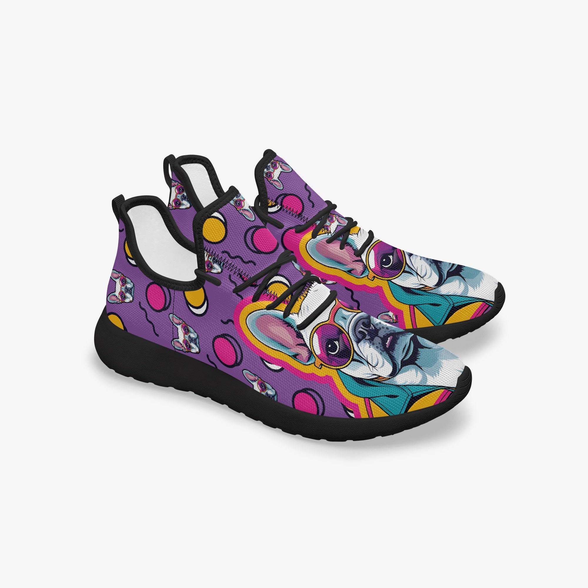 Finn French Bulldog Casual Footwear for Dog Moms & Dads-fadou