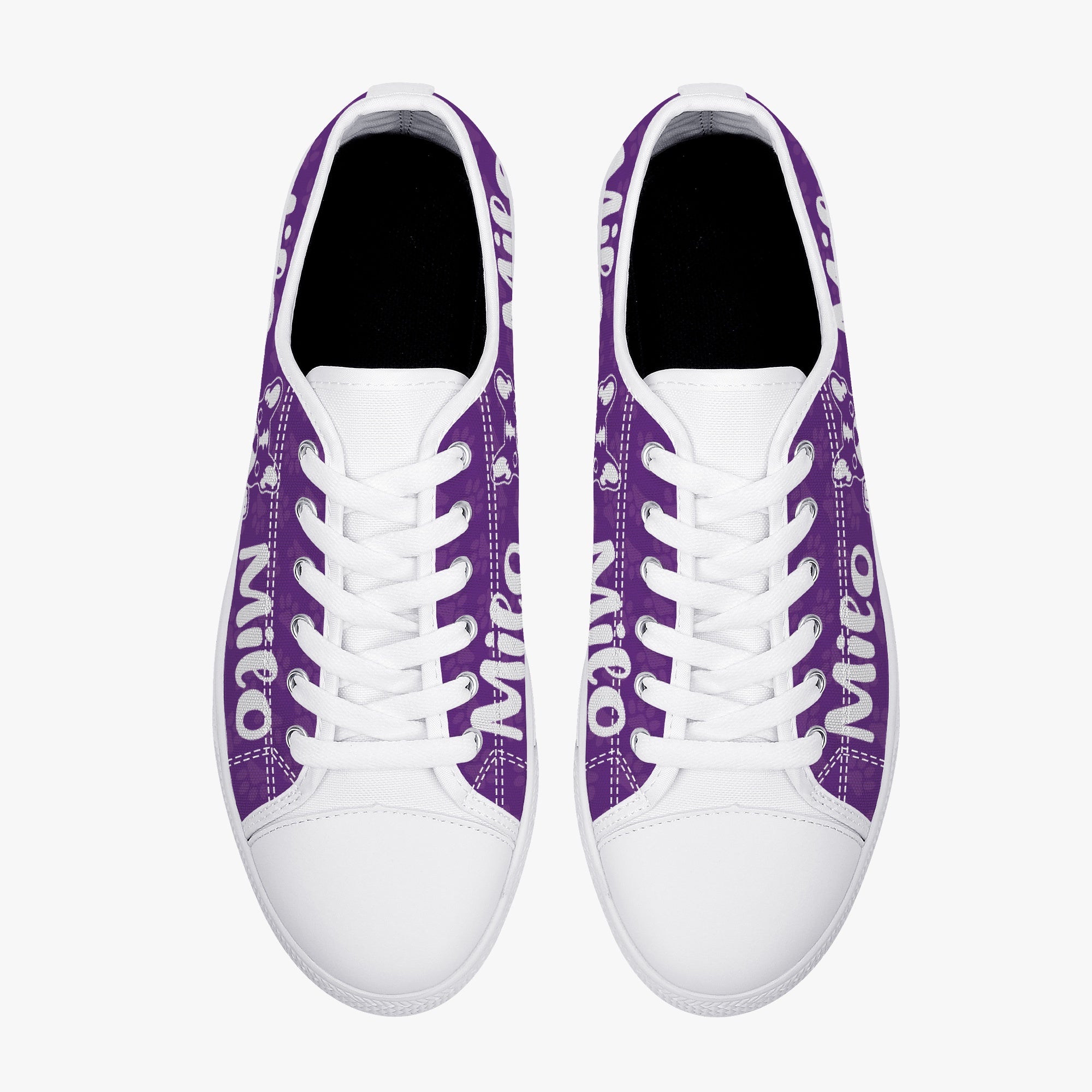 Frenchie Personalized Canvas Sneakers for Everyday Wear-fadou