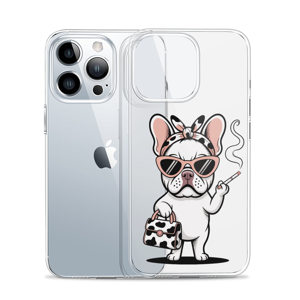 Roxy Silicone Slim Phone Shell for Frenchie Enthusiasts-fadou