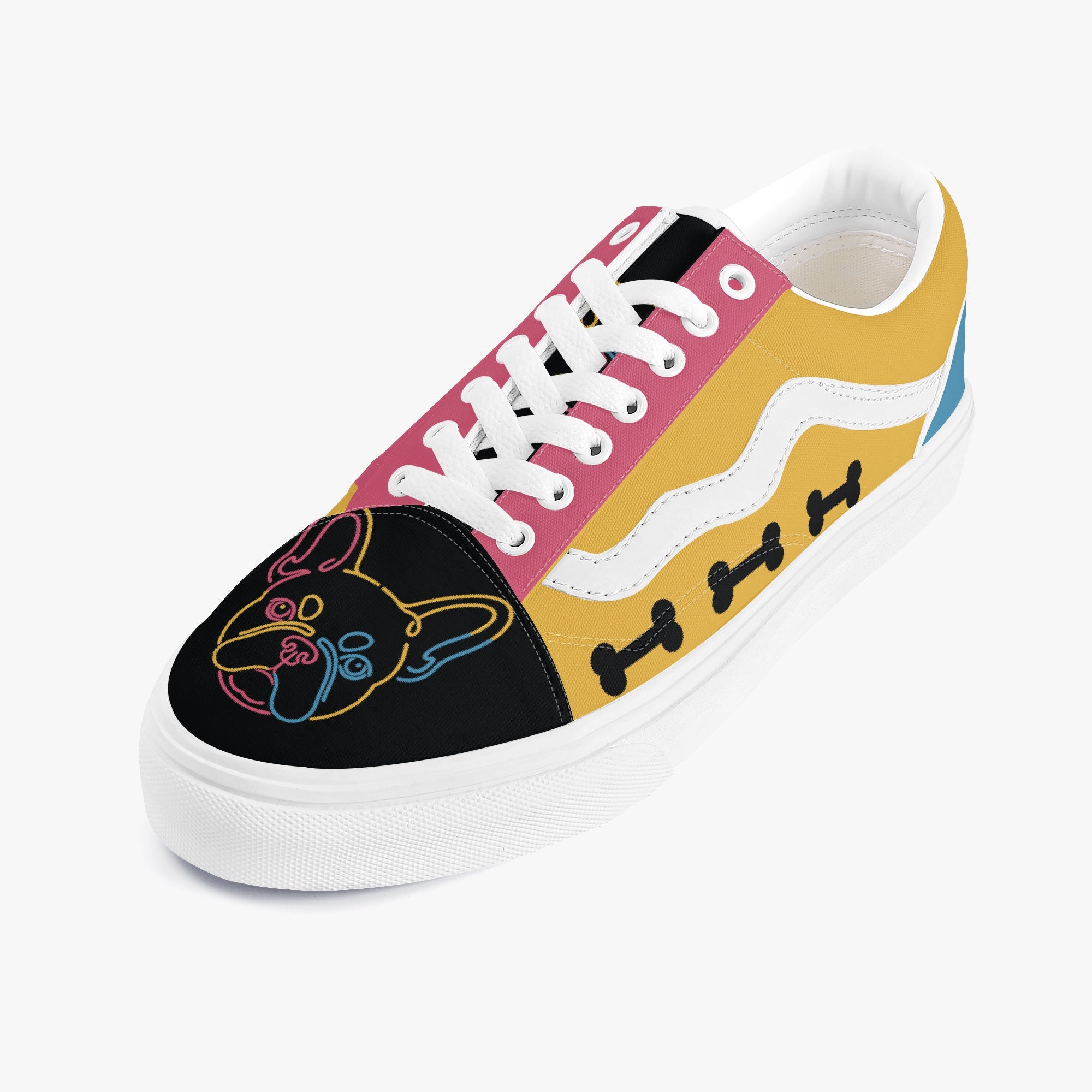 Frenchie Trendy Classic Sneakers for Frenchie Enthusiasts-fadou