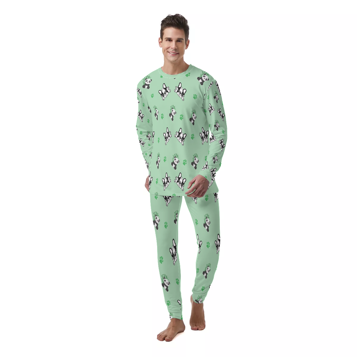 ROCKY French Bulldog Sleepwear Pajamas for Frenchie Enthusiasts-fadou
