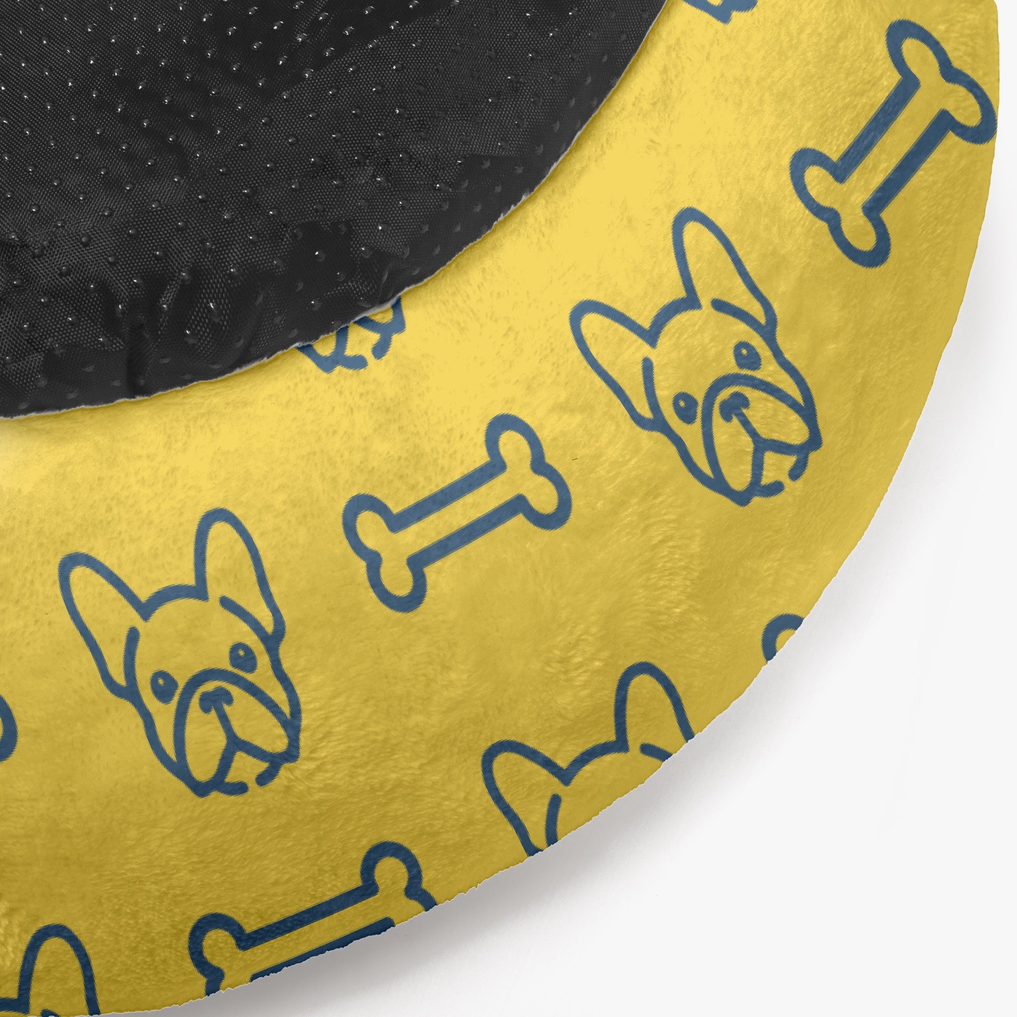 French Bulldog Personalized Cozy Sofa Bed for Training Sessions-fadou