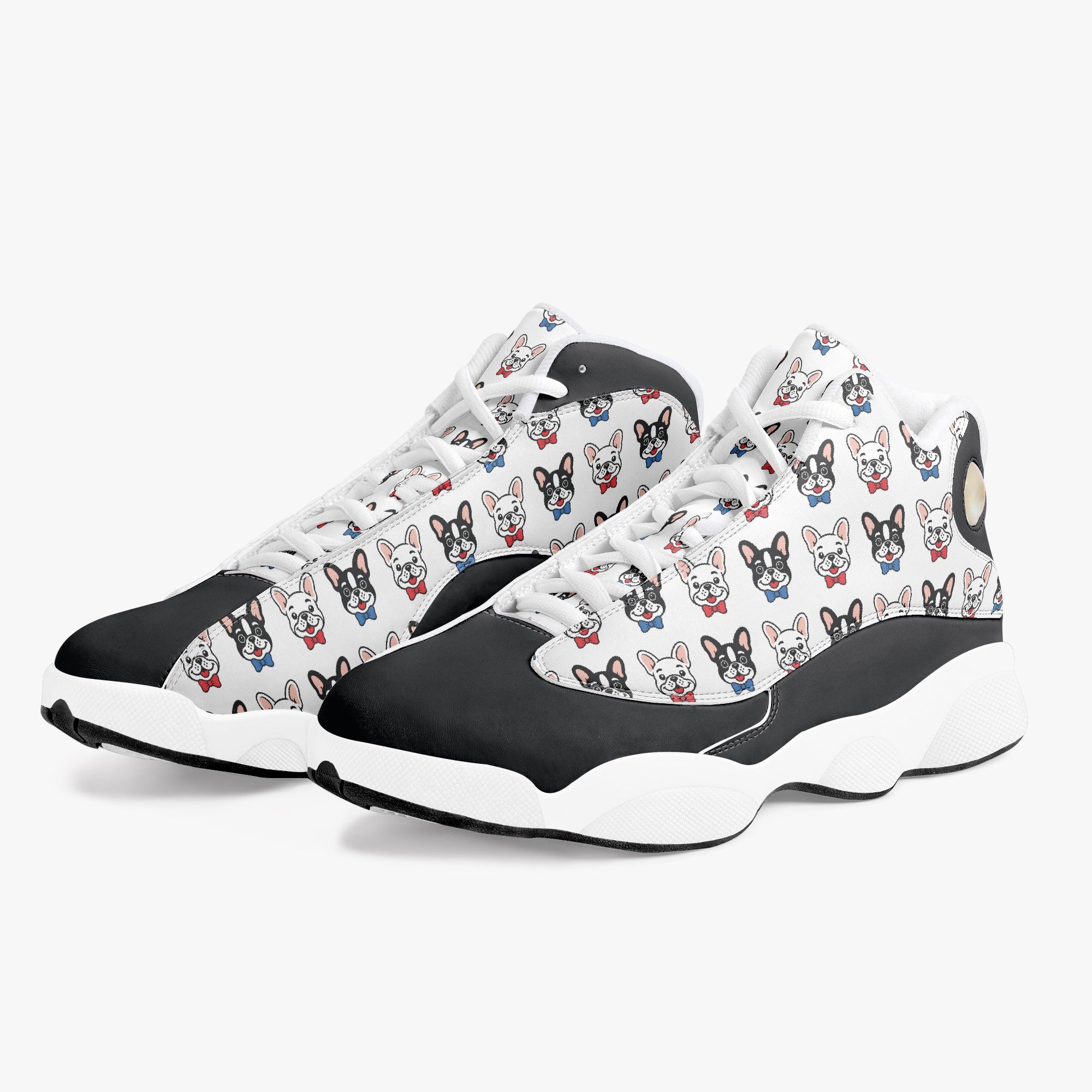 Pablo French Bulldog Classic Sneakers for Everyday Wear-fadou