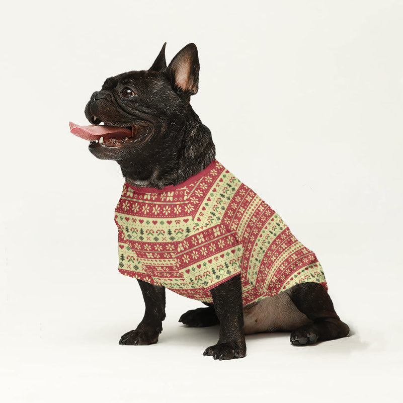 Artie French Bulldog Pet Sweater for Brachycephalic Dogs-fadou