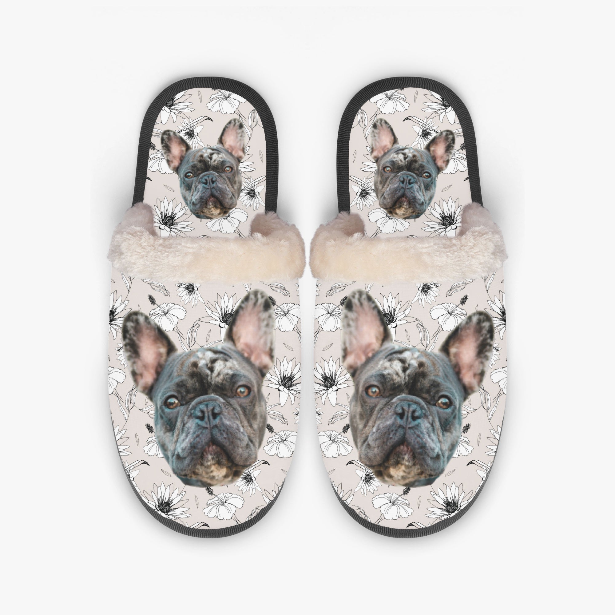 French Bulldog Cozy Slippers for Frenchie Enthusiasts Gifts-fadou