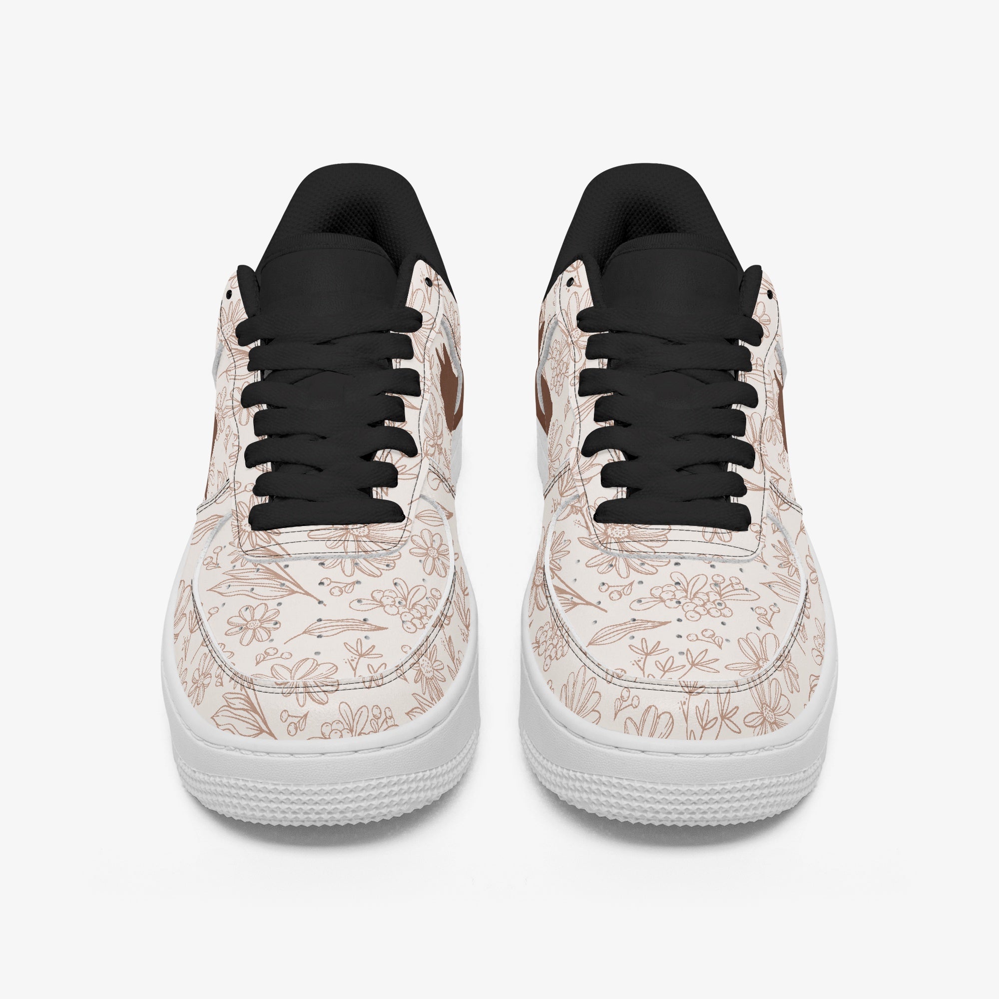 Leather Personalized Casual Footwear for Frenchie Enthusiasts-fadou
