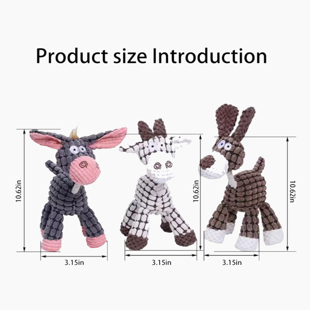 French Bulldog Plush Plush Play Toy for Flat-Face Breeds-fadou