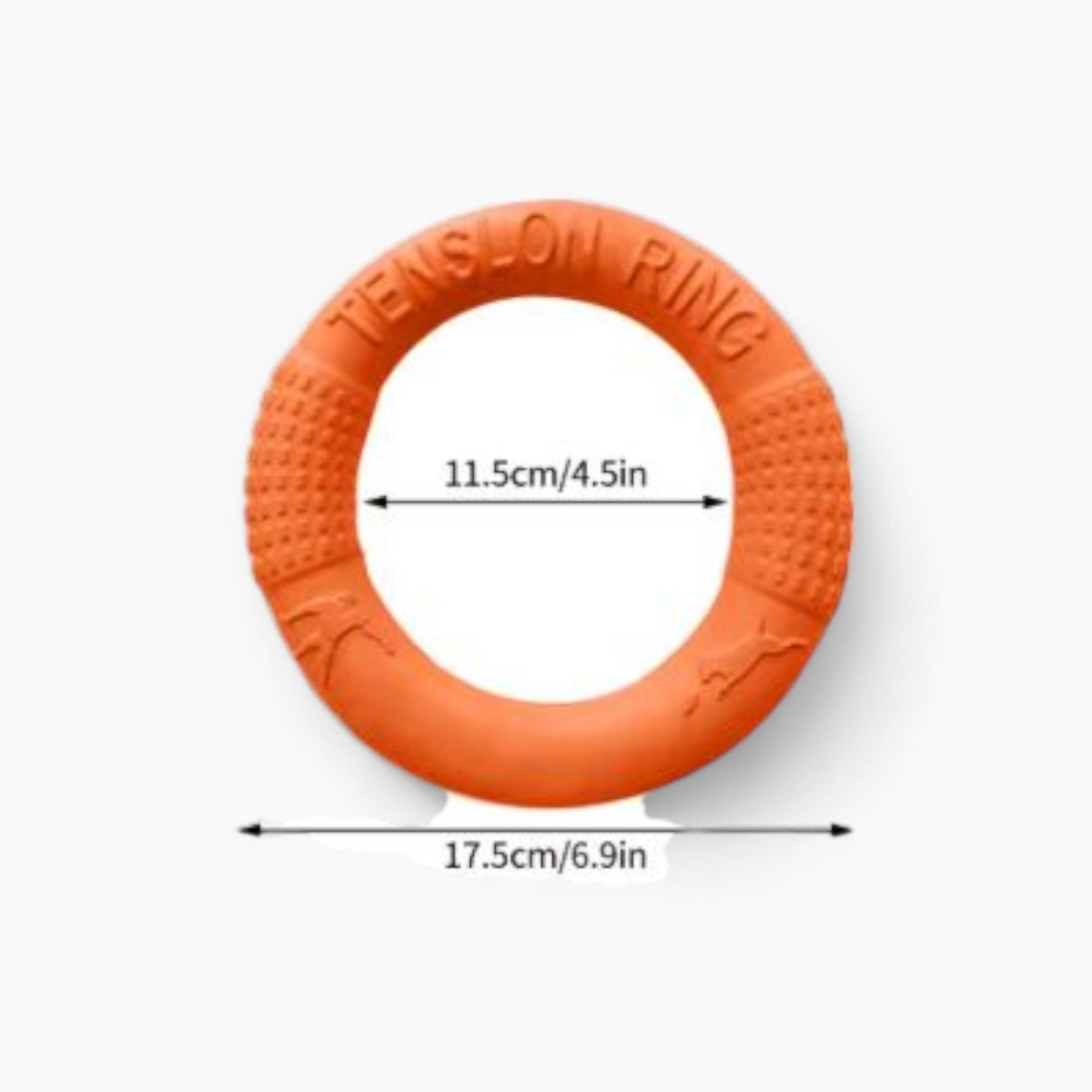 Flyringo French Bulldog Dog Toy for Brachycephalic Dogs-fadou