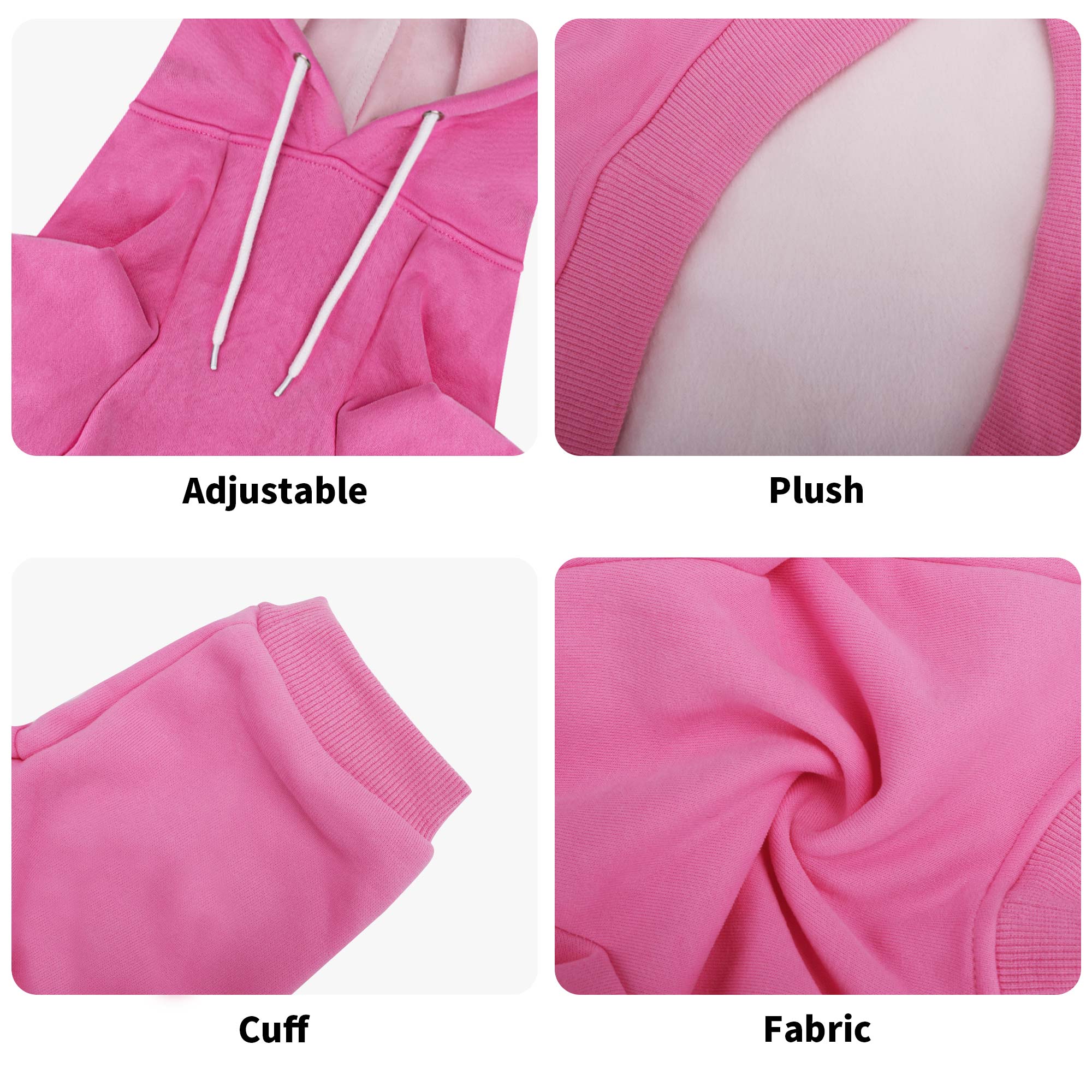 Loves French Bulldog Cozy Hoodie for Brachycephalic Dogs-fadou