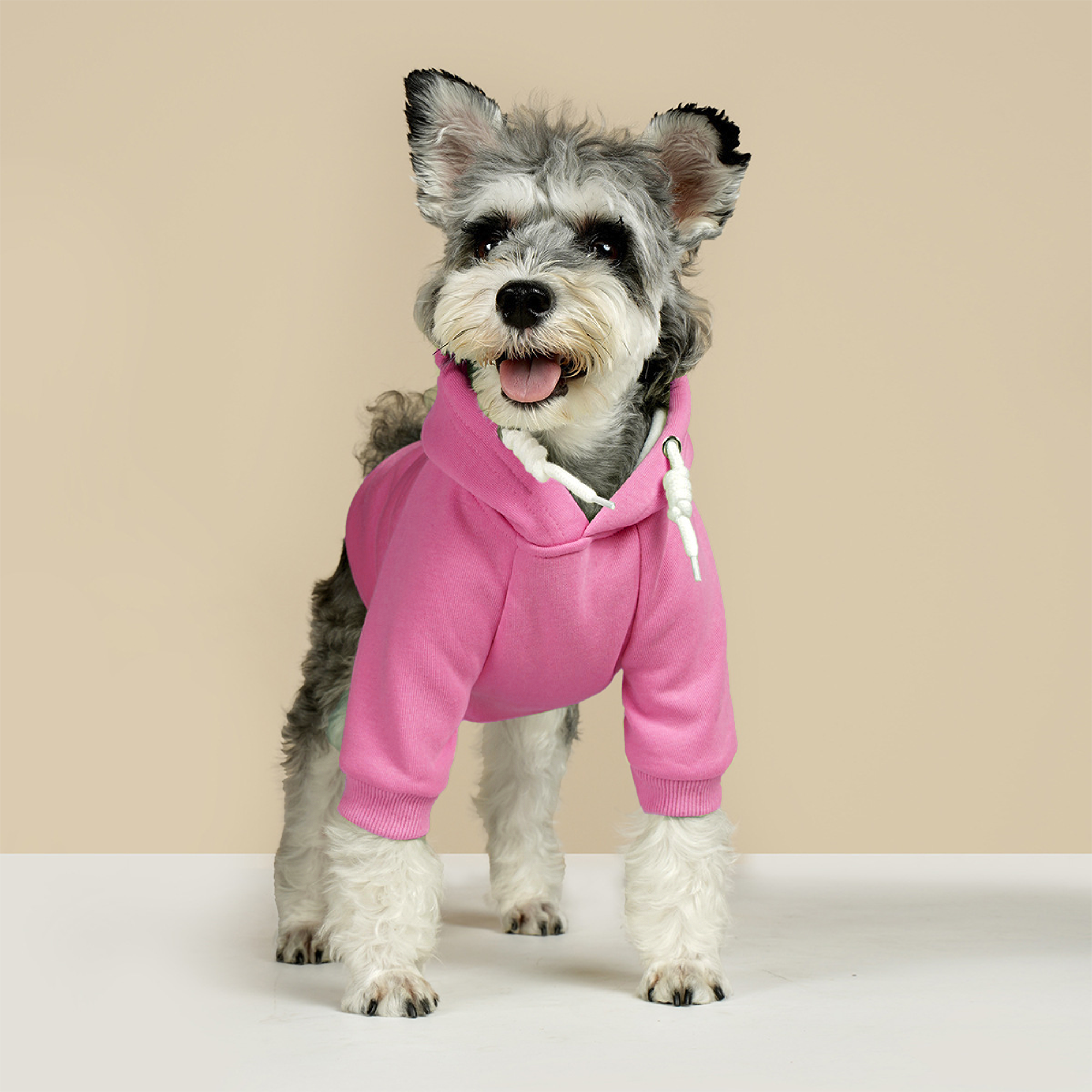 Player French Bulldog Fleece Hoodie for Outdoor Adventures-fadou