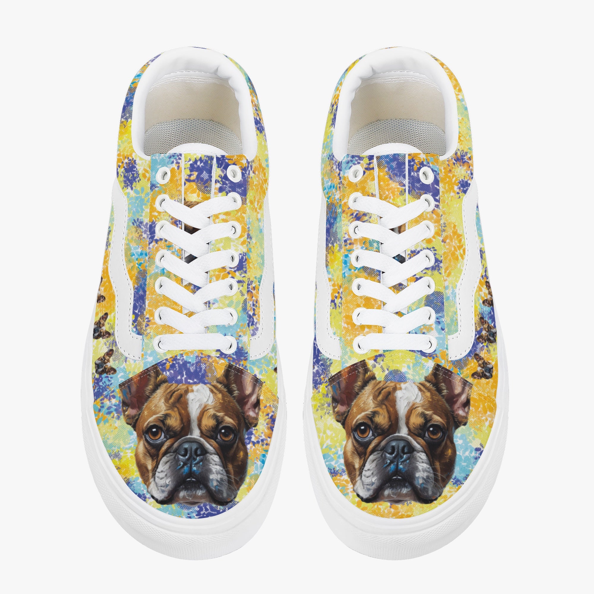 French Bulldog Trendy Casual Footwear for Bulldog Owners-fadou