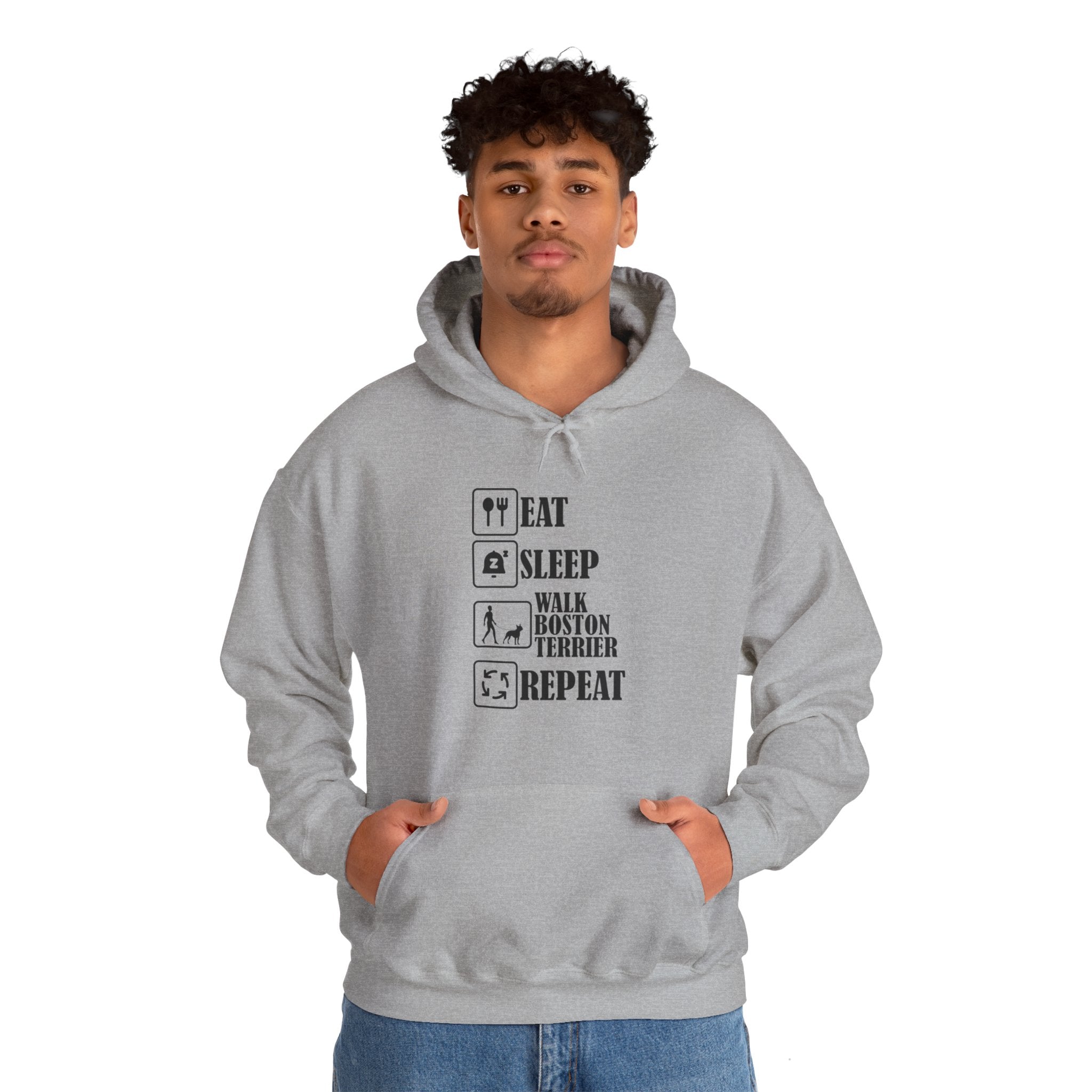 Clyde French Bulldog Fleece Hoodie for Frenchie Enthusiasts-fadou