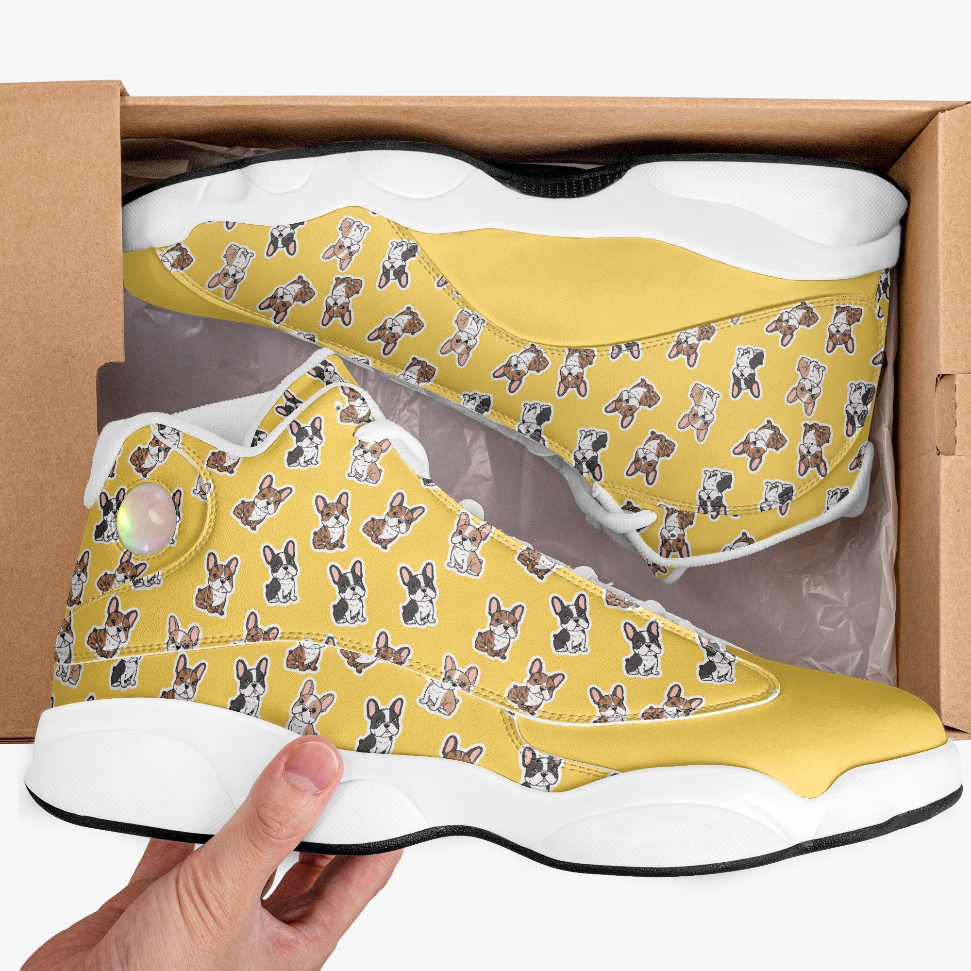 Camille French Bulldog Casual Footwear for Frenchie Fans-fadou