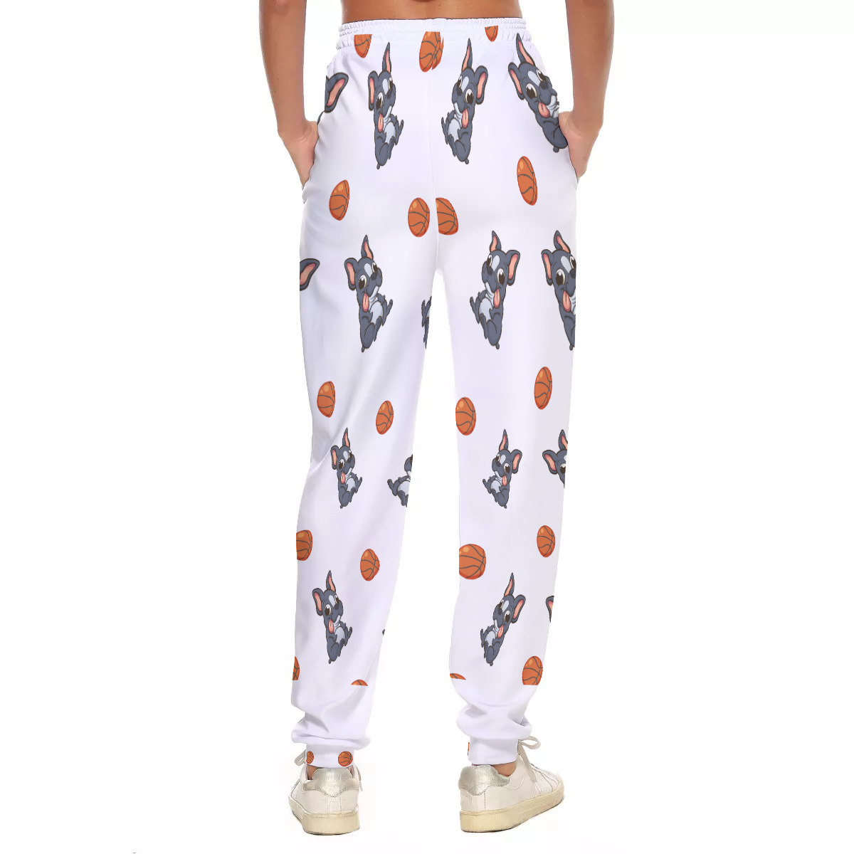 EVIE - Women's Casual Pants for Frenchie Fans Everywhere-fadou