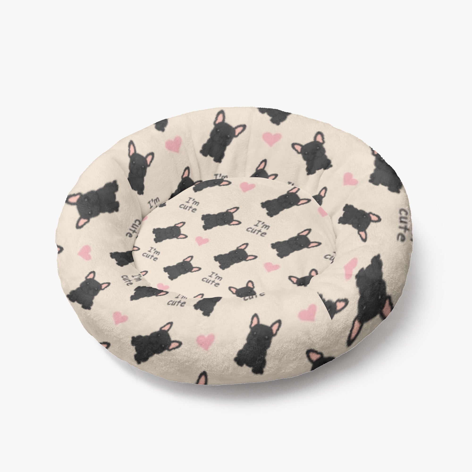 French Bulldog Personalized Cozy Sofa Bed for Daily Walks-fadou