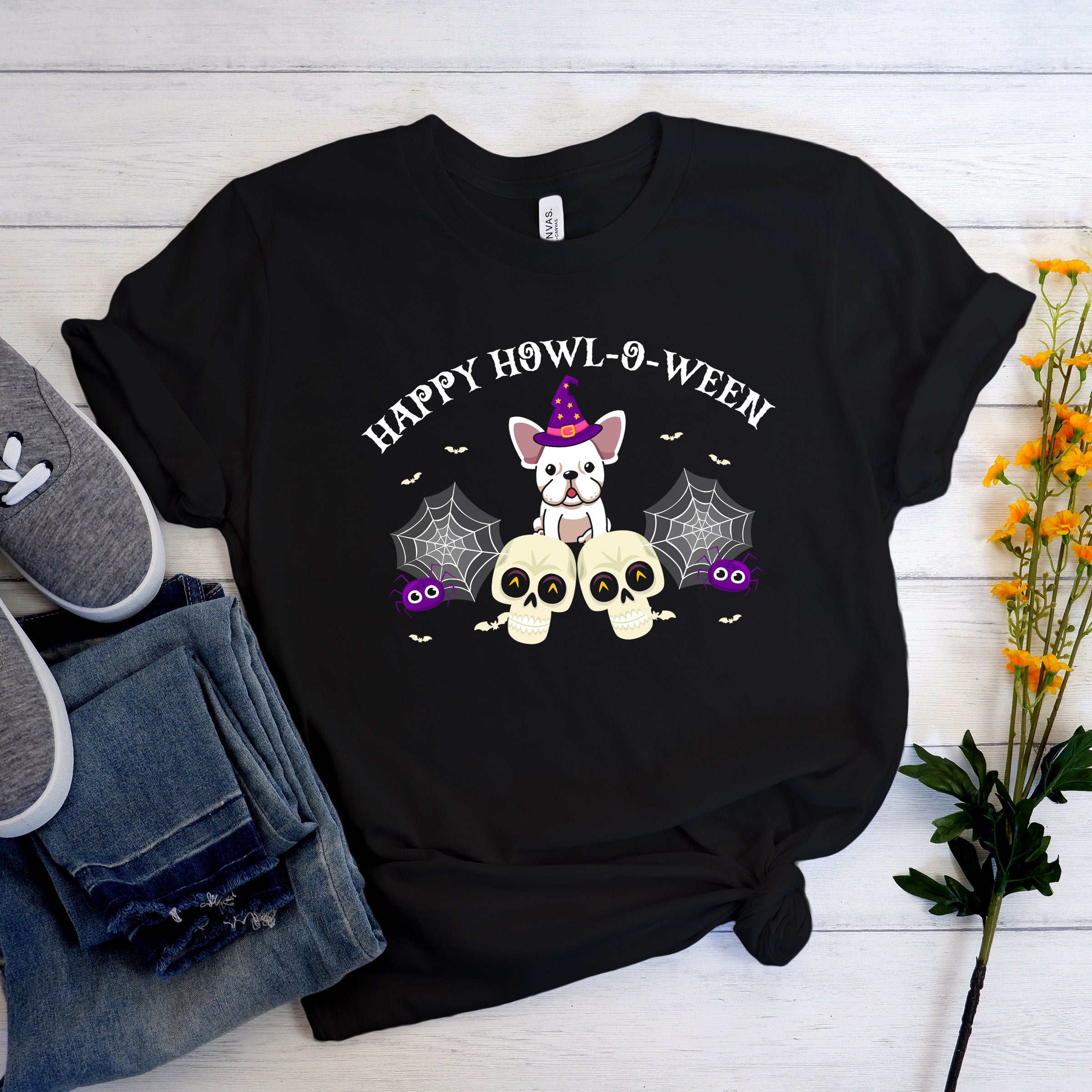 Frenchietype French Bulldog Unisex Shirt for Pet Parents-fadou