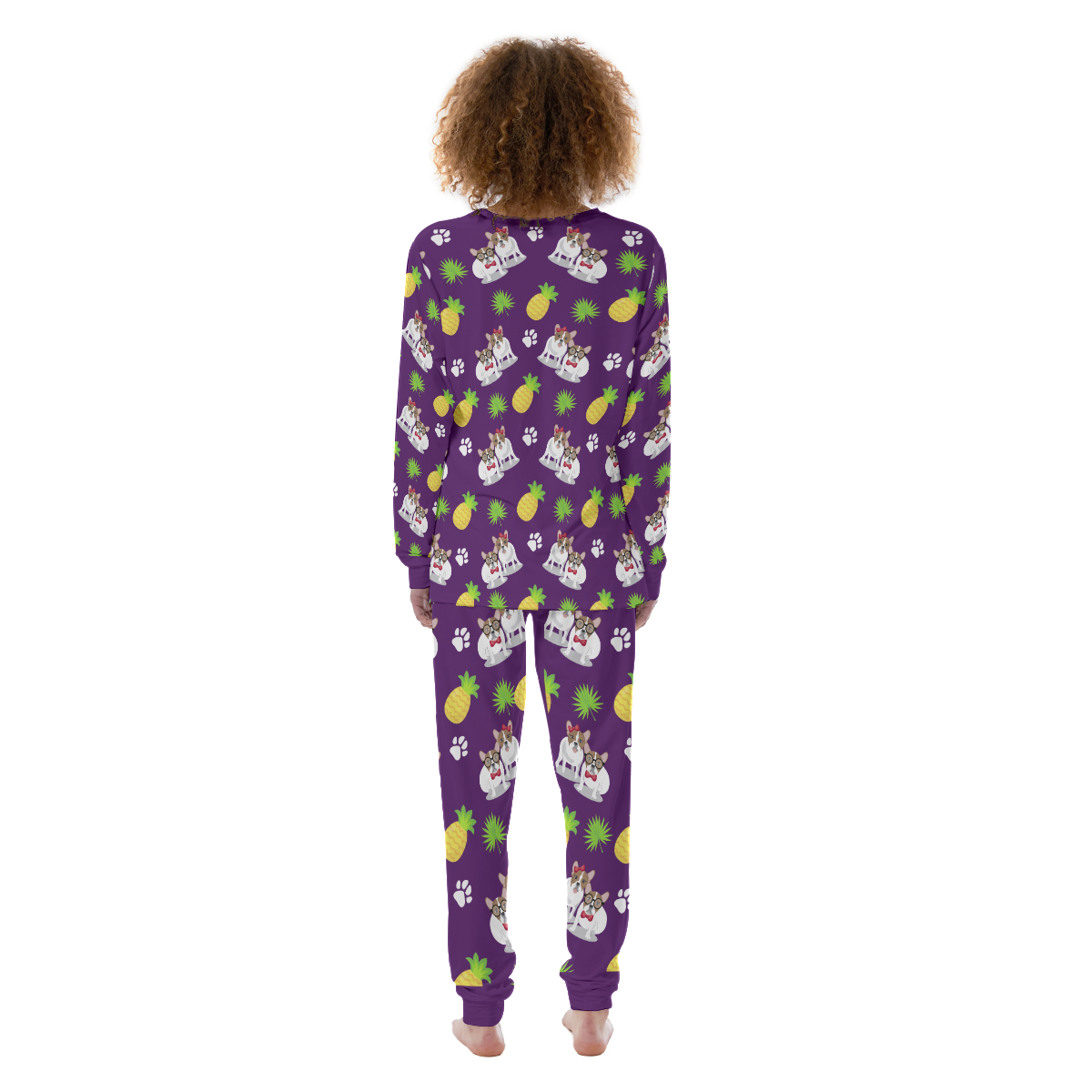 PAISLEY French Bulldog Sleepwear Pajamas for Pet Parents-fadou