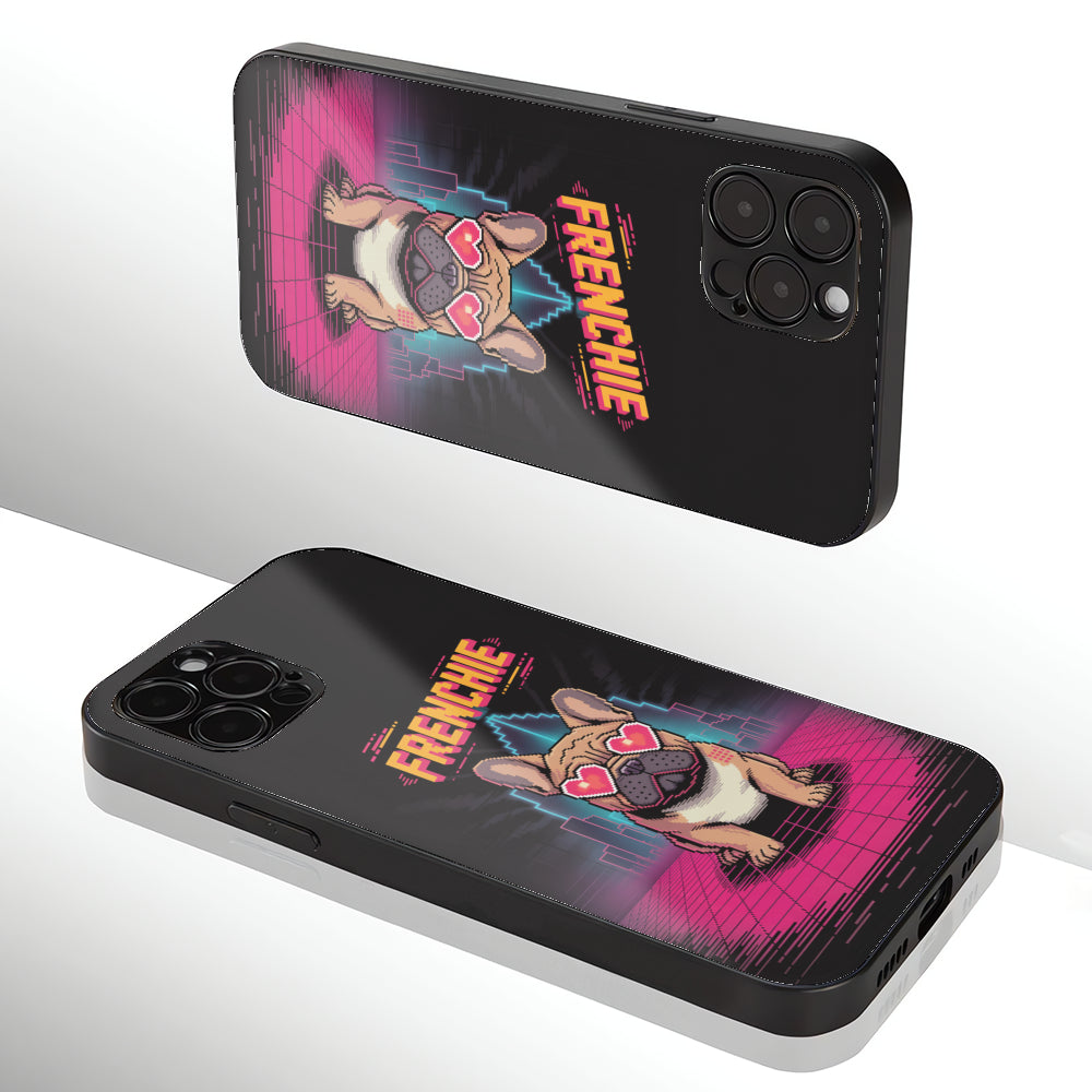 Beau - Iphone & Samsung Glass Case for Frenchie Enthusiasts-fadou