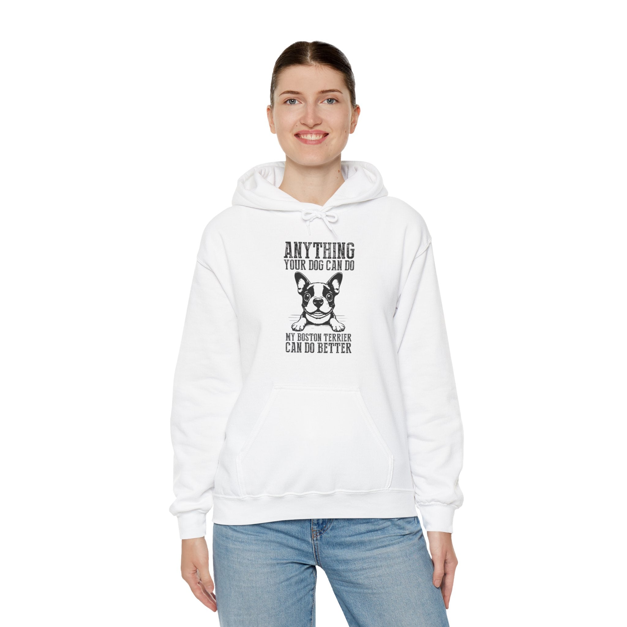Lizzie Frenchie Dog Mom Hoodie for Frenchie Enthusiasts-fadou