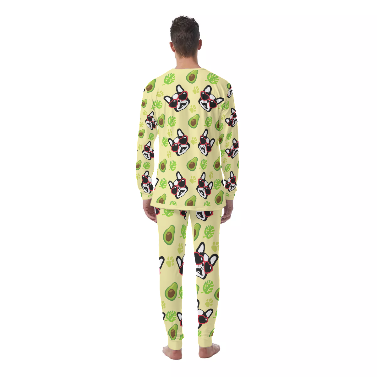 COOPER French Bulldog Cozy Pajama Set for Bulldog Owners-fadou